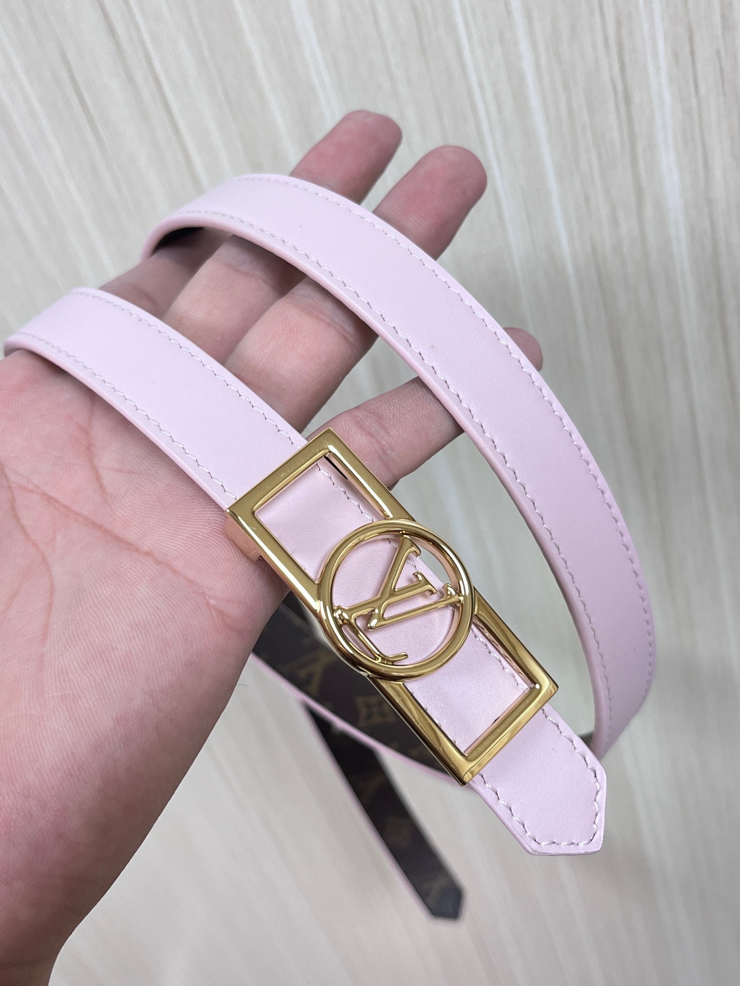 Louis Vuitton Female Basic Belt Cow Leather M