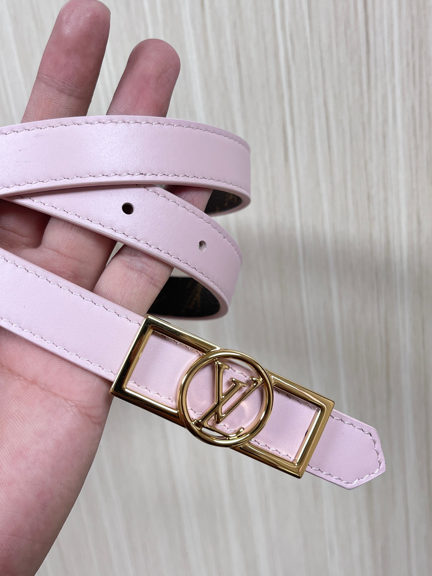 Louis Vuitton Female Basic Belt Cow Leather M