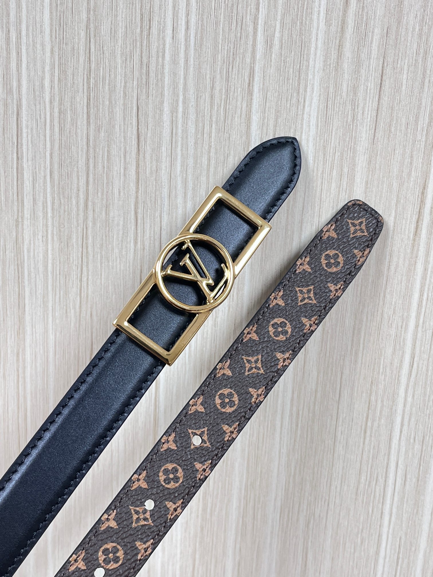 Louis Vuitton Female Basic Belt Cow Leather M