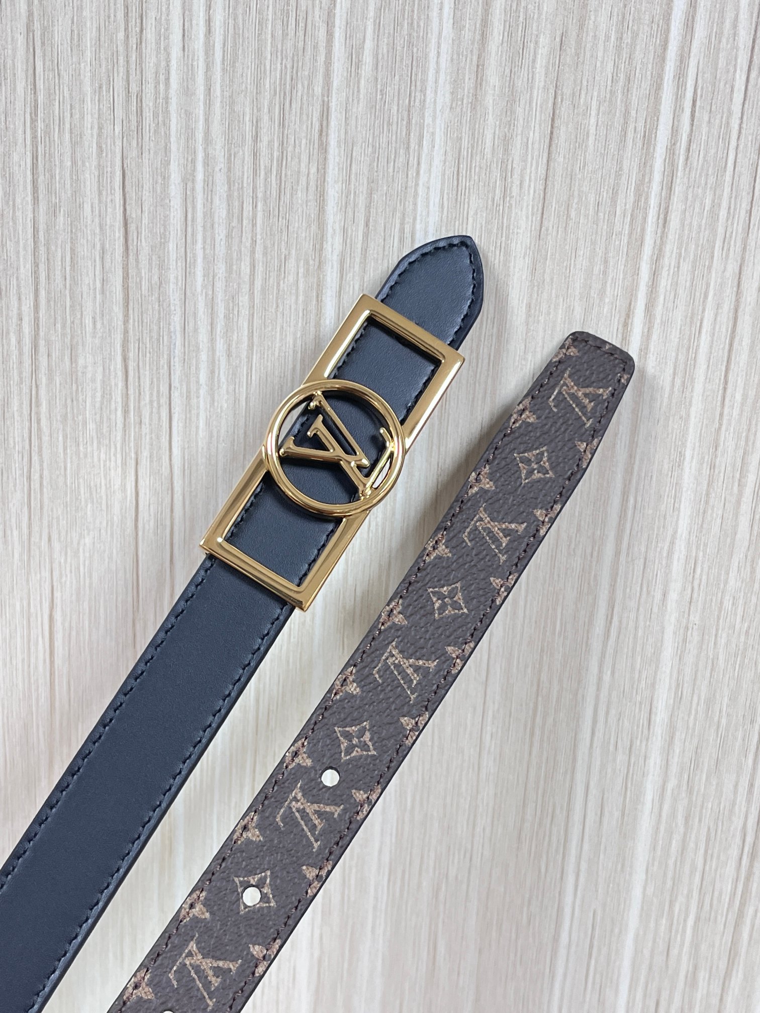 Louis Vuitton Female Basic Belt Cow Leather M