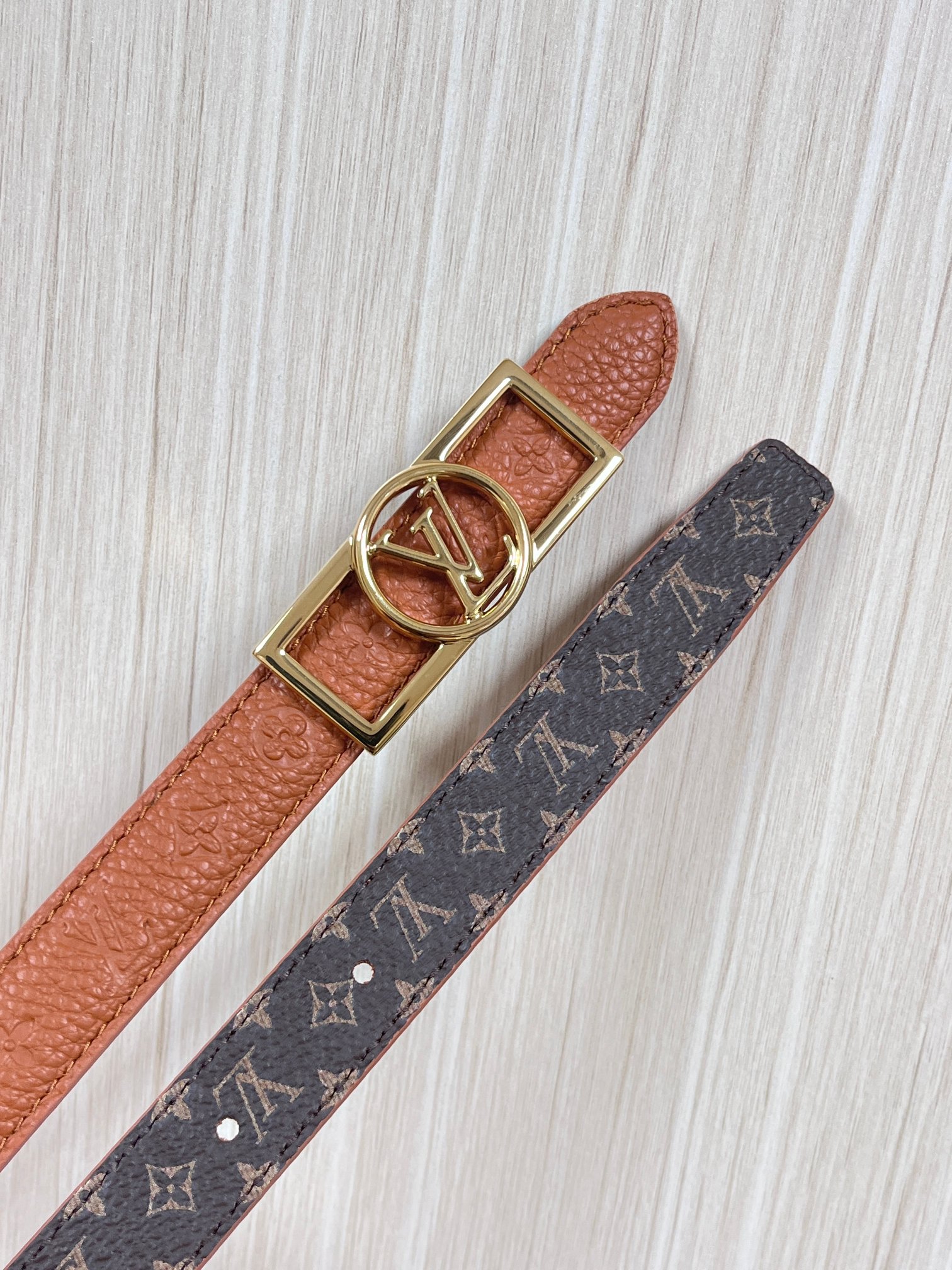 Louis Vuitton Female Basic Belt Cow Leather M
