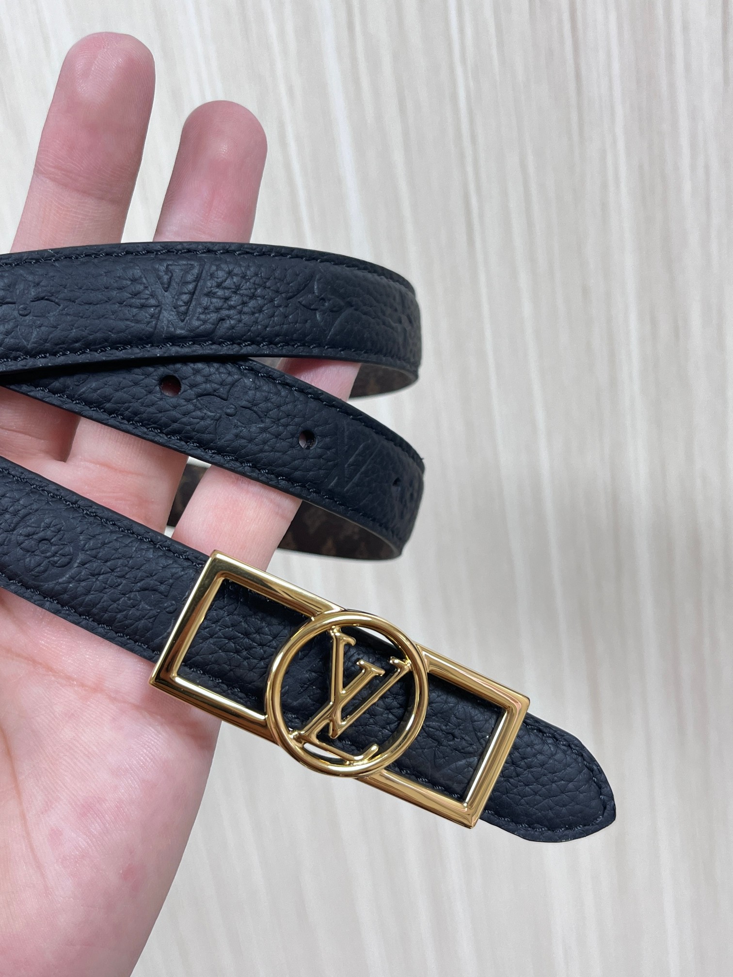 Louis Vuitton Female Basic Belt Cow Leather M