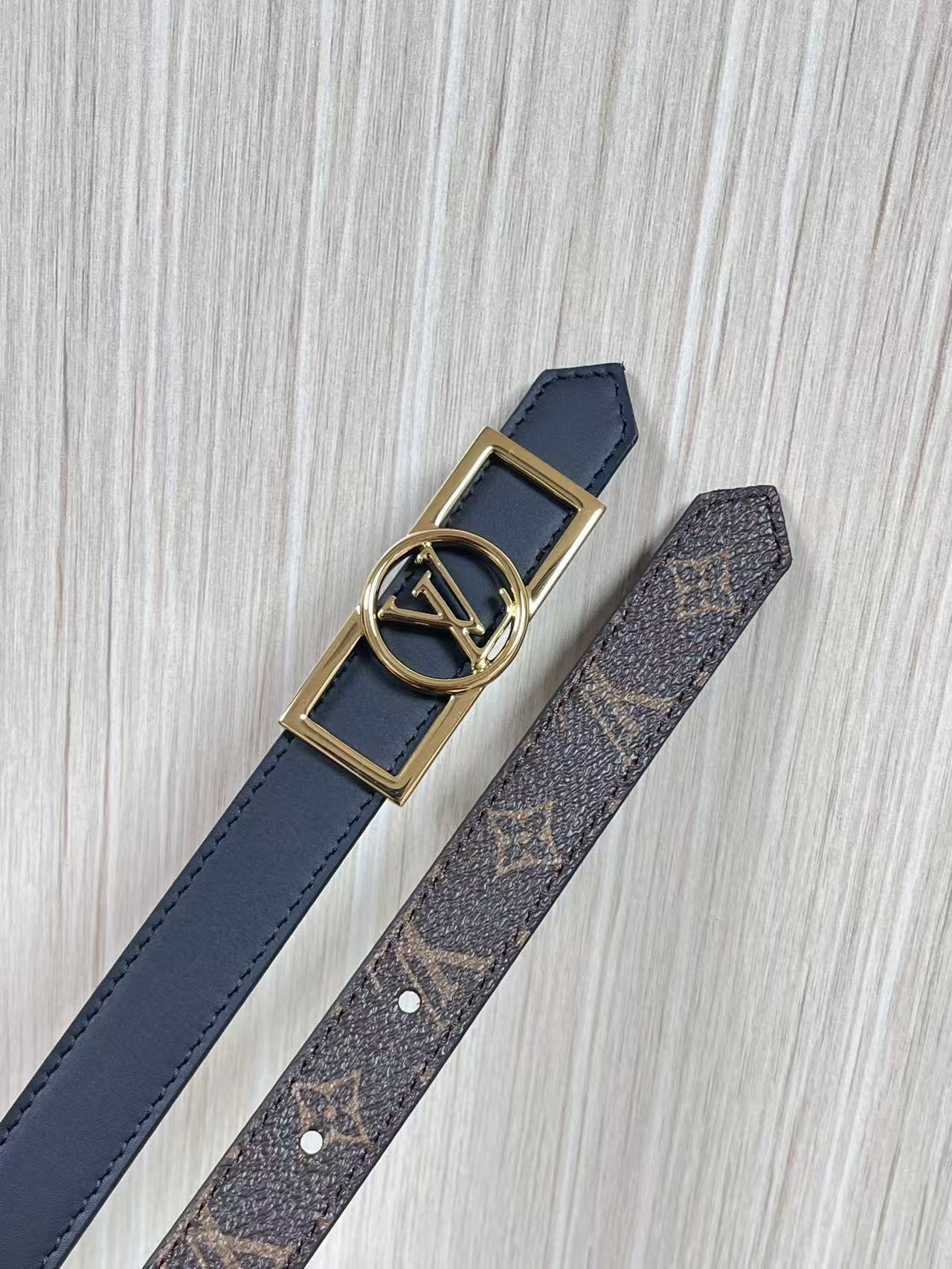 Louis Vuitton Female Basic Belt Cow Leather M