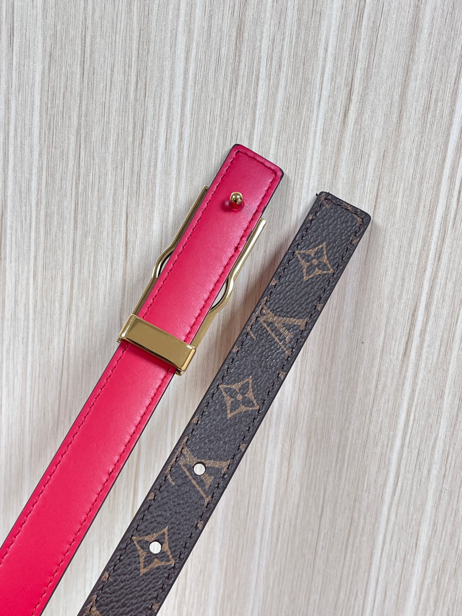Louis Vuitton Female Basic Belt Cow Leather M