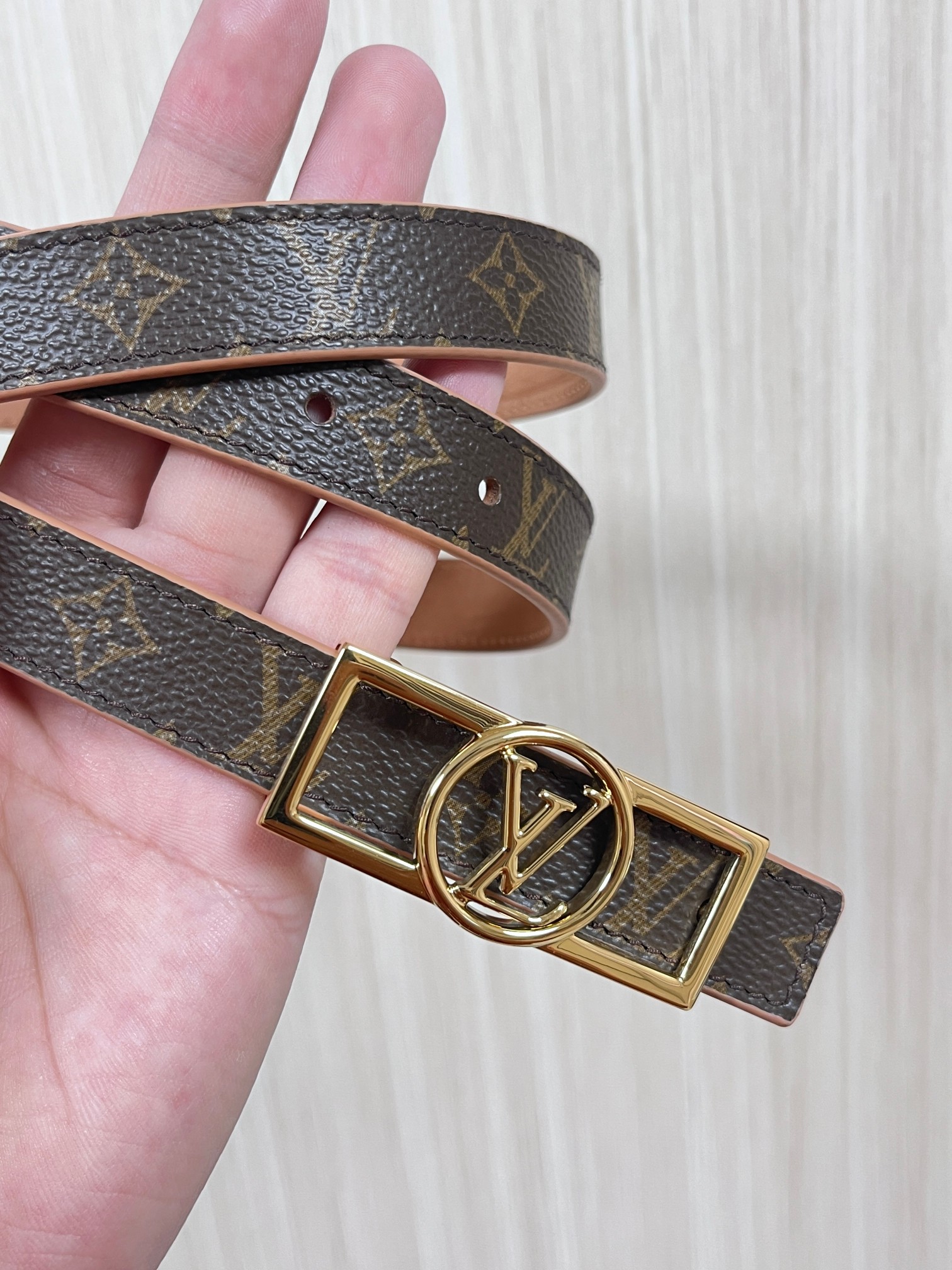 Louis Vuitton Female Basic Belt Cow Leather M