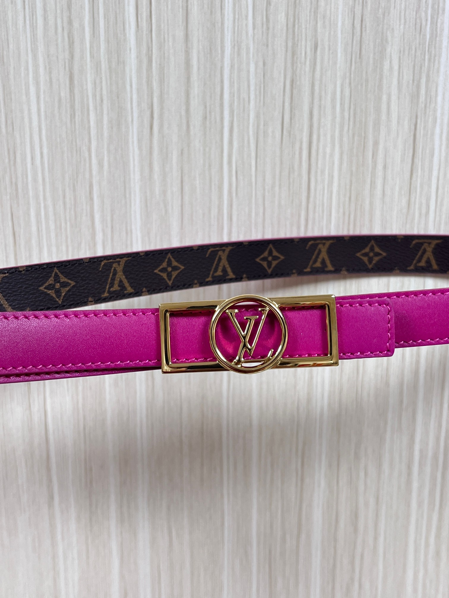 Louis Vuitton Female Basic Belt Cow Leather M
