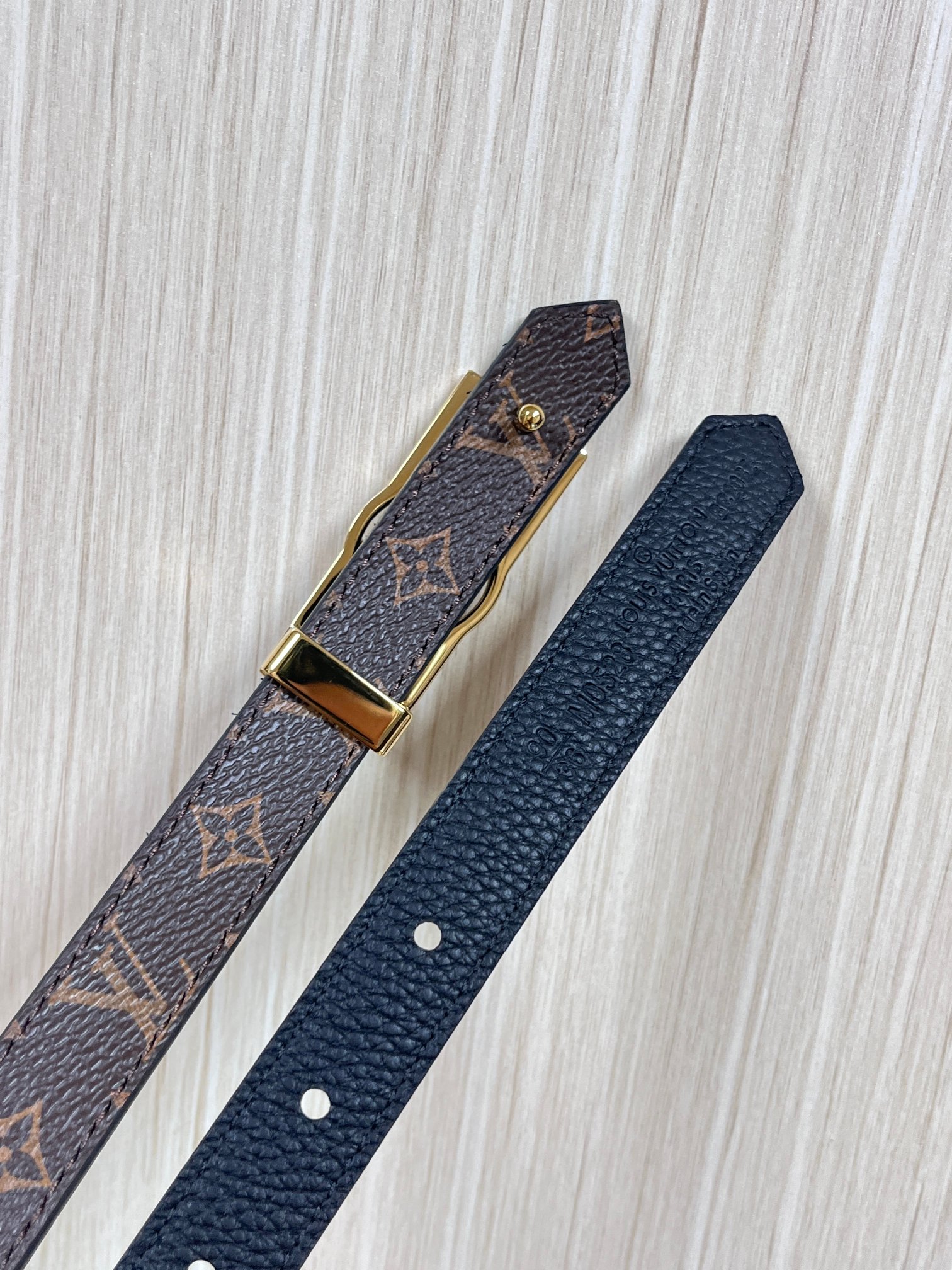 Louis Vuitton Female Basic Belt Cow Leather M