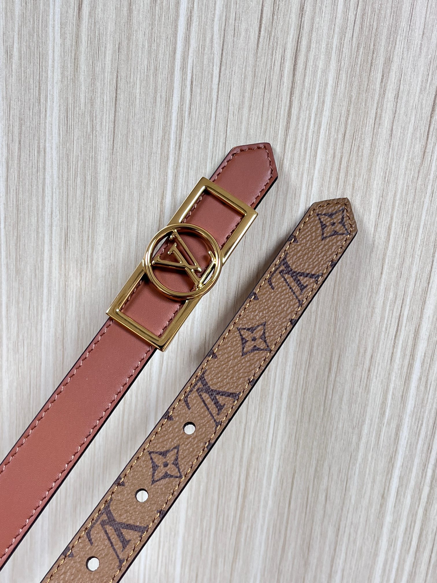 Louis Vuitton Female Basic Belt Cow Leather M