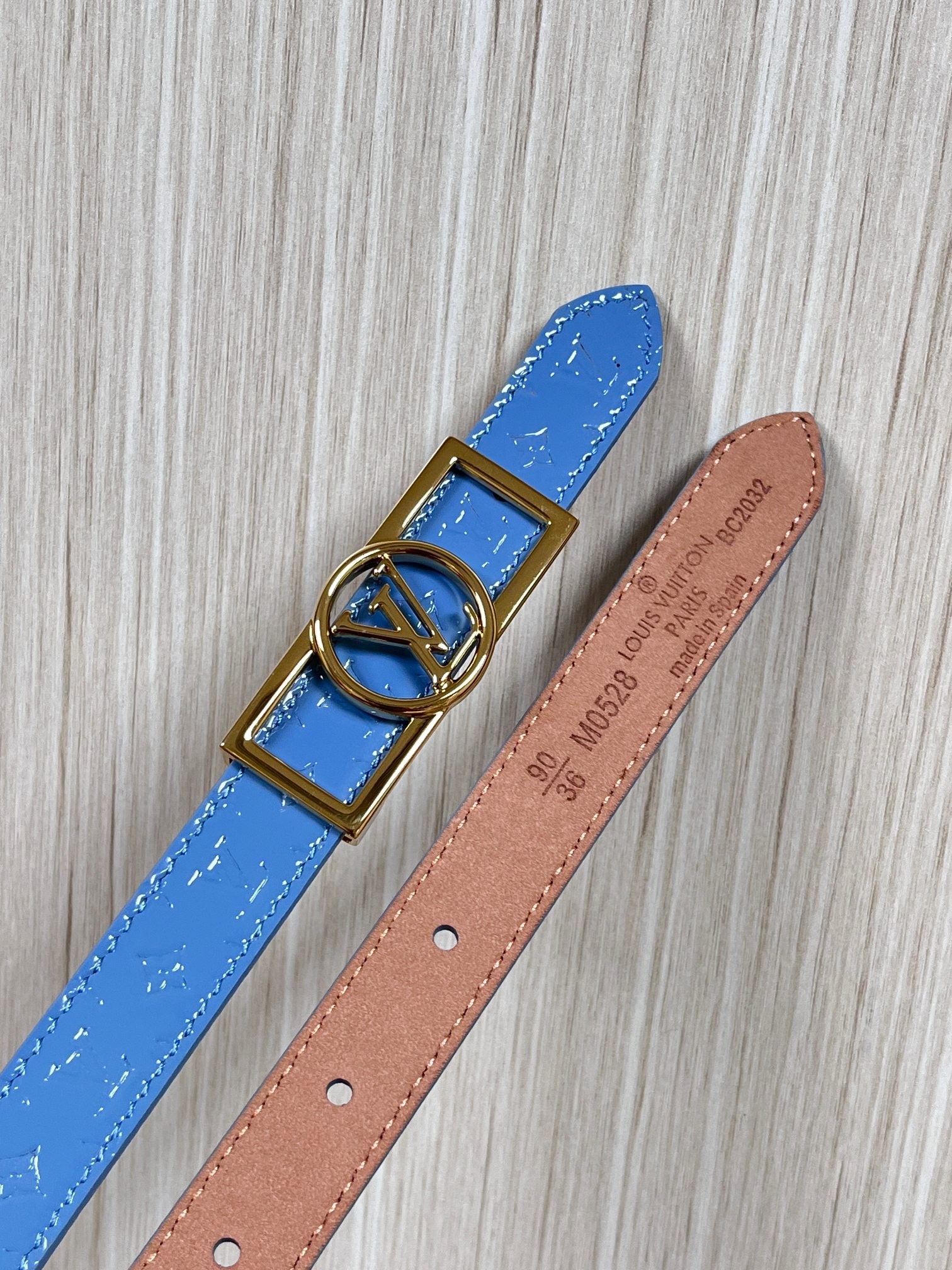 Louis Vuitton Female Basic Belt Cow Leather M