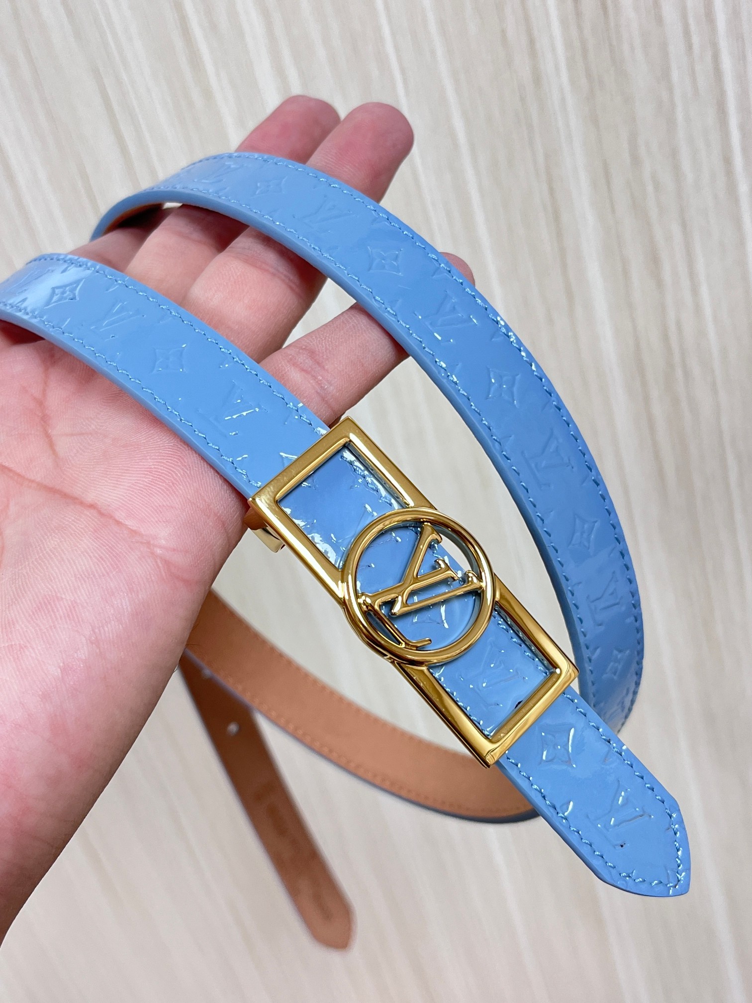 Louis Vuitton Female Basic Belt Cow Leather M