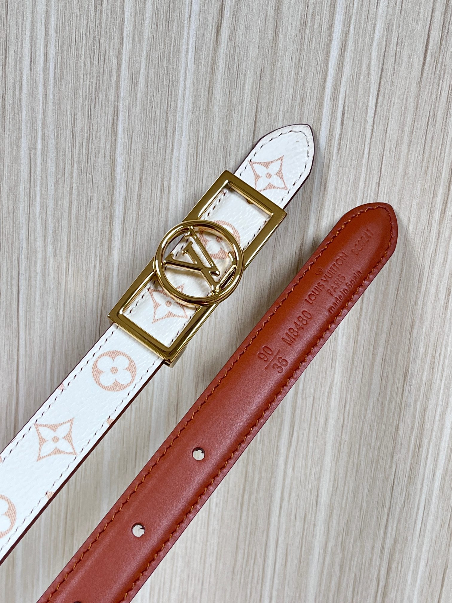 Louis Vuitton Female Basic Belt Cow Leather M