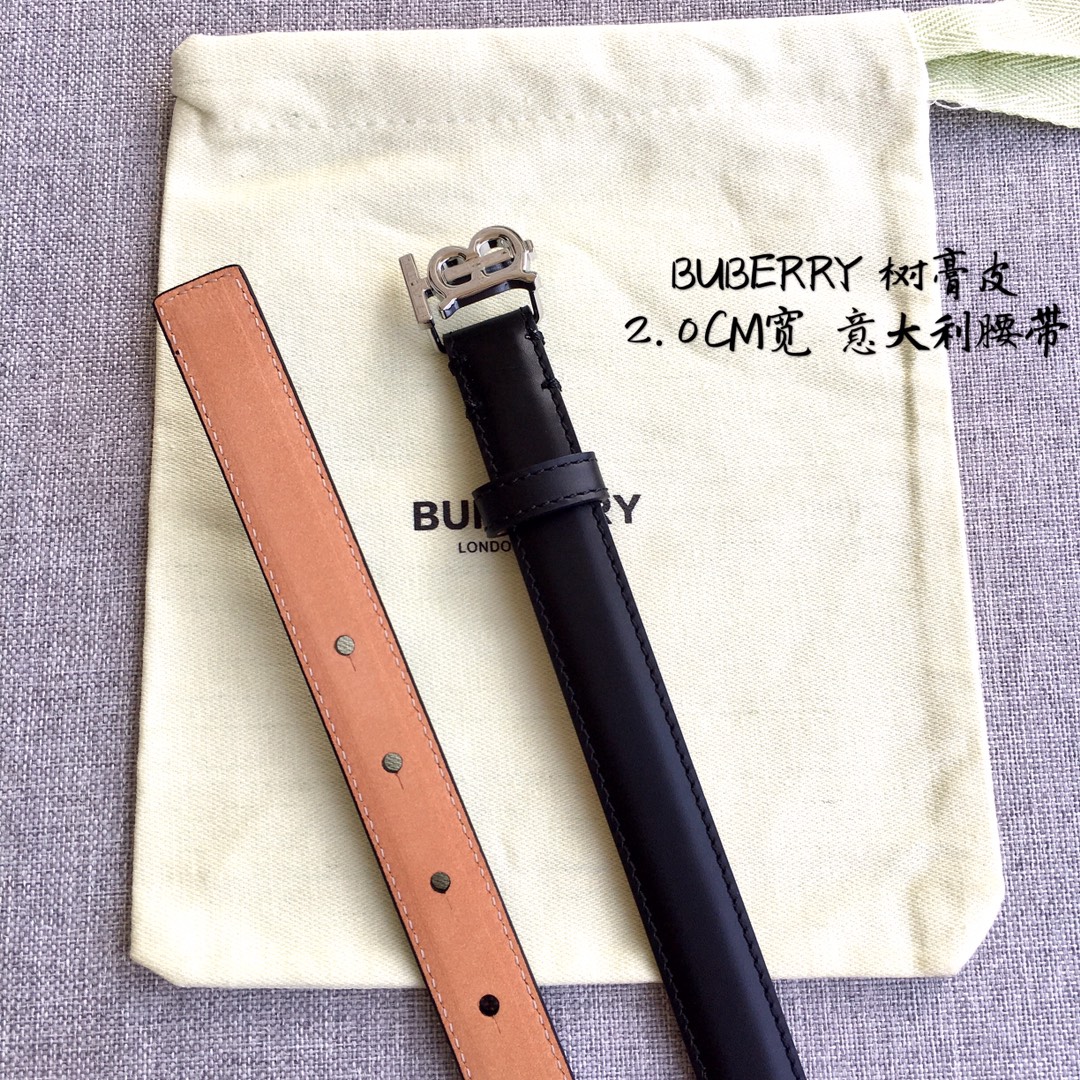 Female Basic Belt Top Grain Leather 20mm