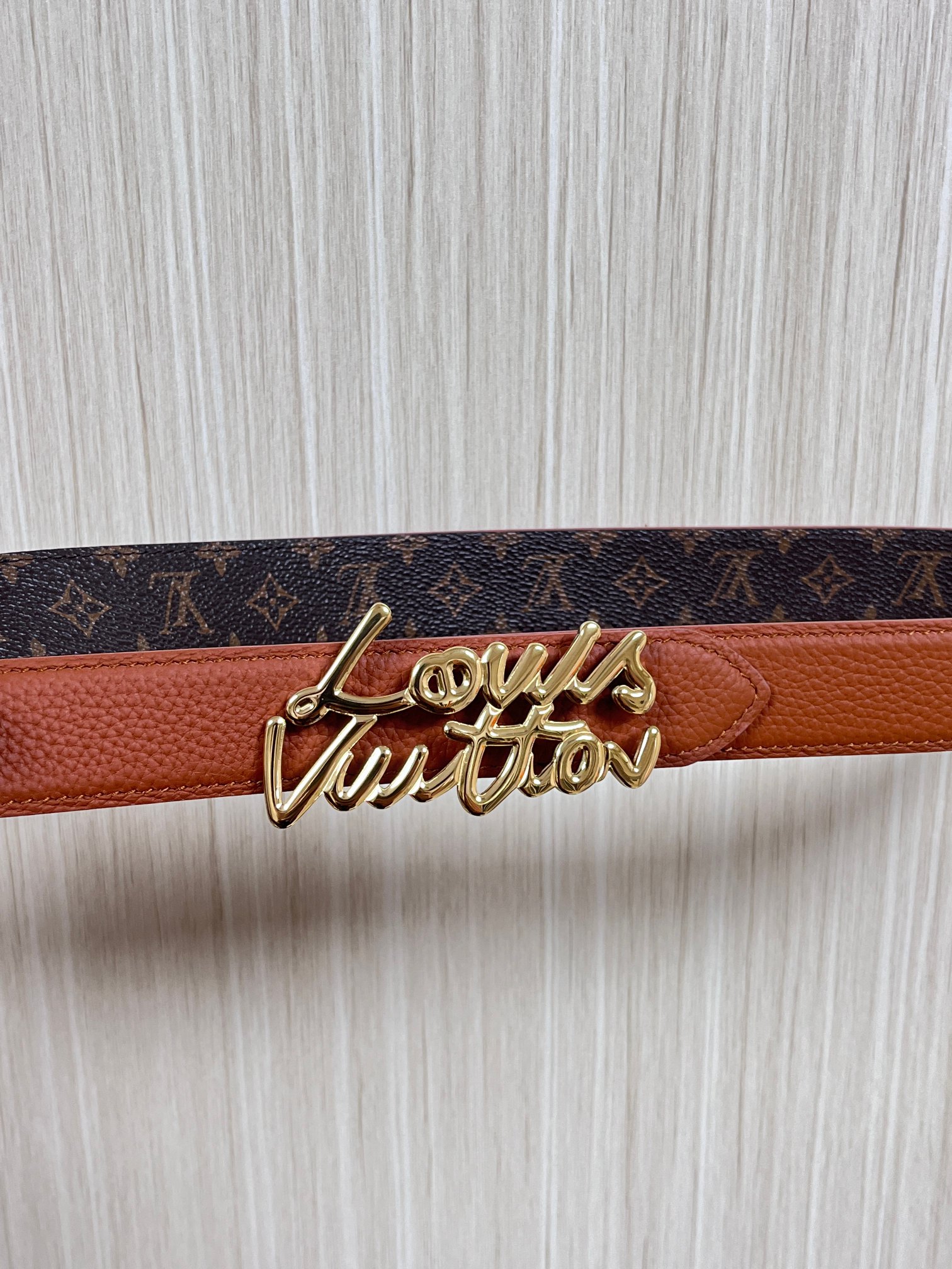 Louis Vuitton Female Basic Belt Cow Leather M