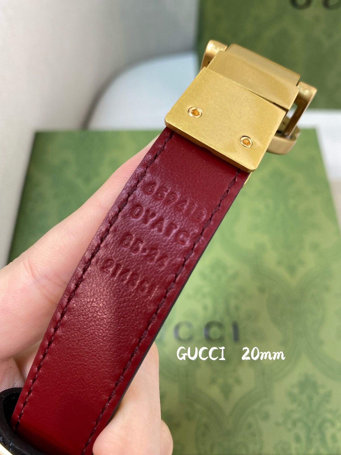 Gucci Female Basic Belt Cow Leather 13514-m