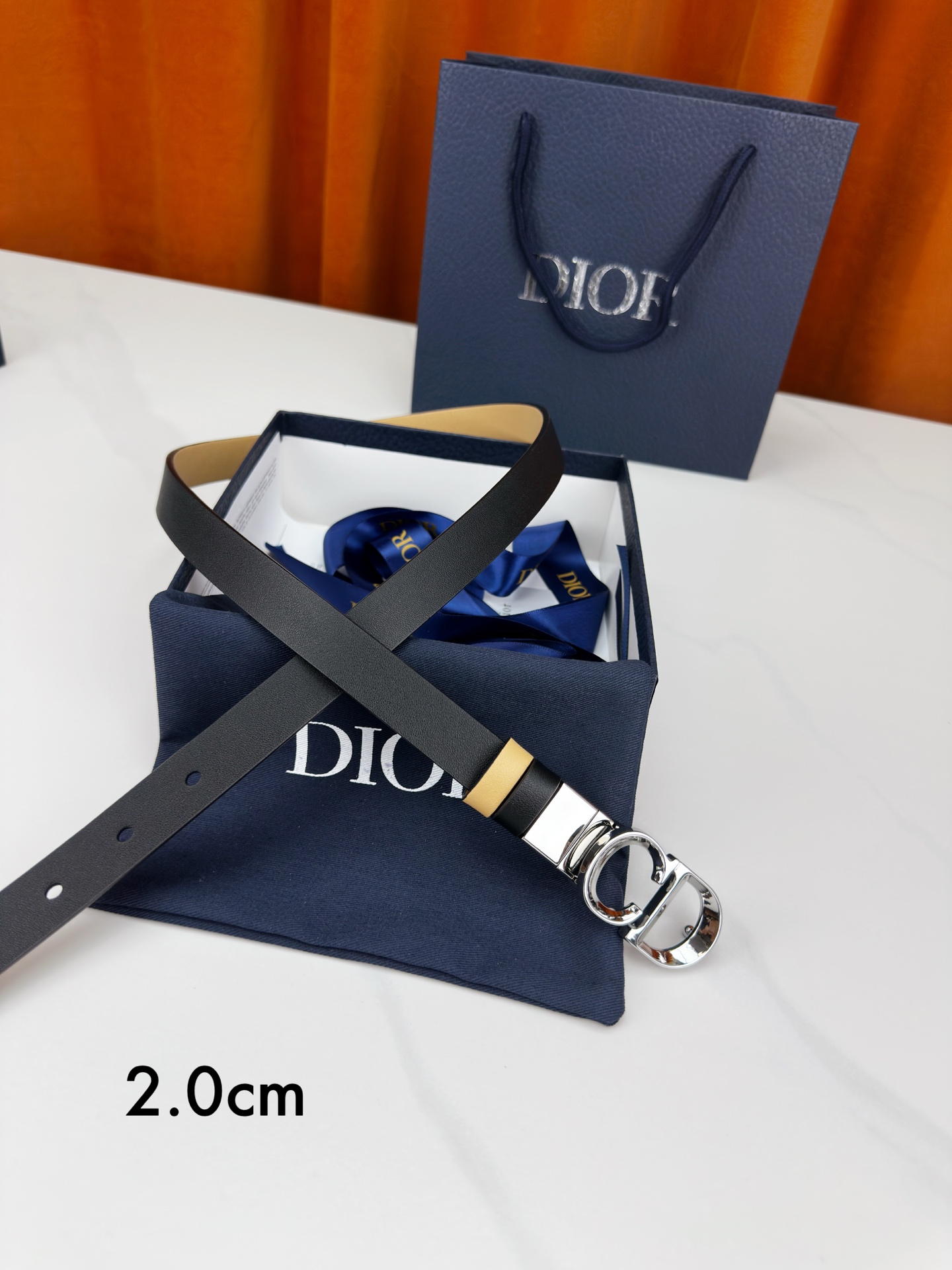 Dior Female Leather Belt M-l