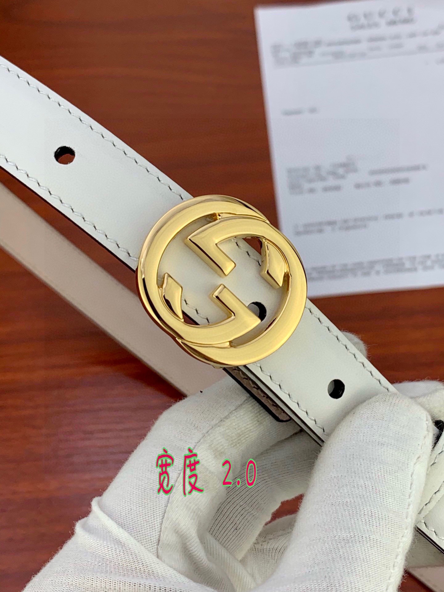 Female Basic Belt Cow Leather Gunmetal 13514-m