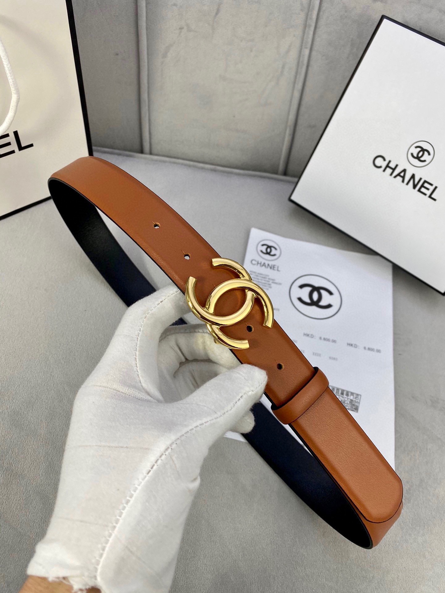 Chanel Female Basic Belt M-l