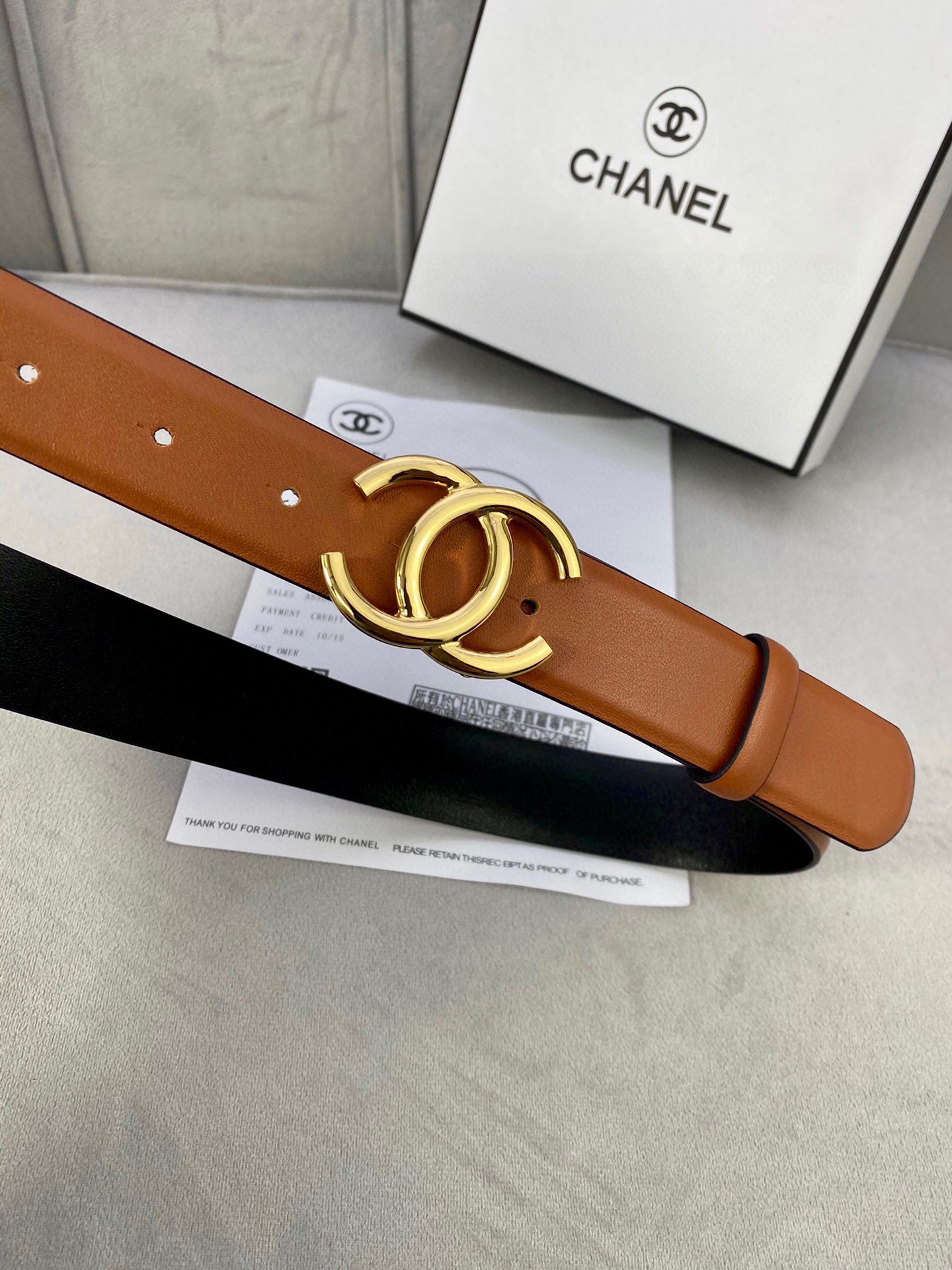 Chanel Female Basic Belt M-l
