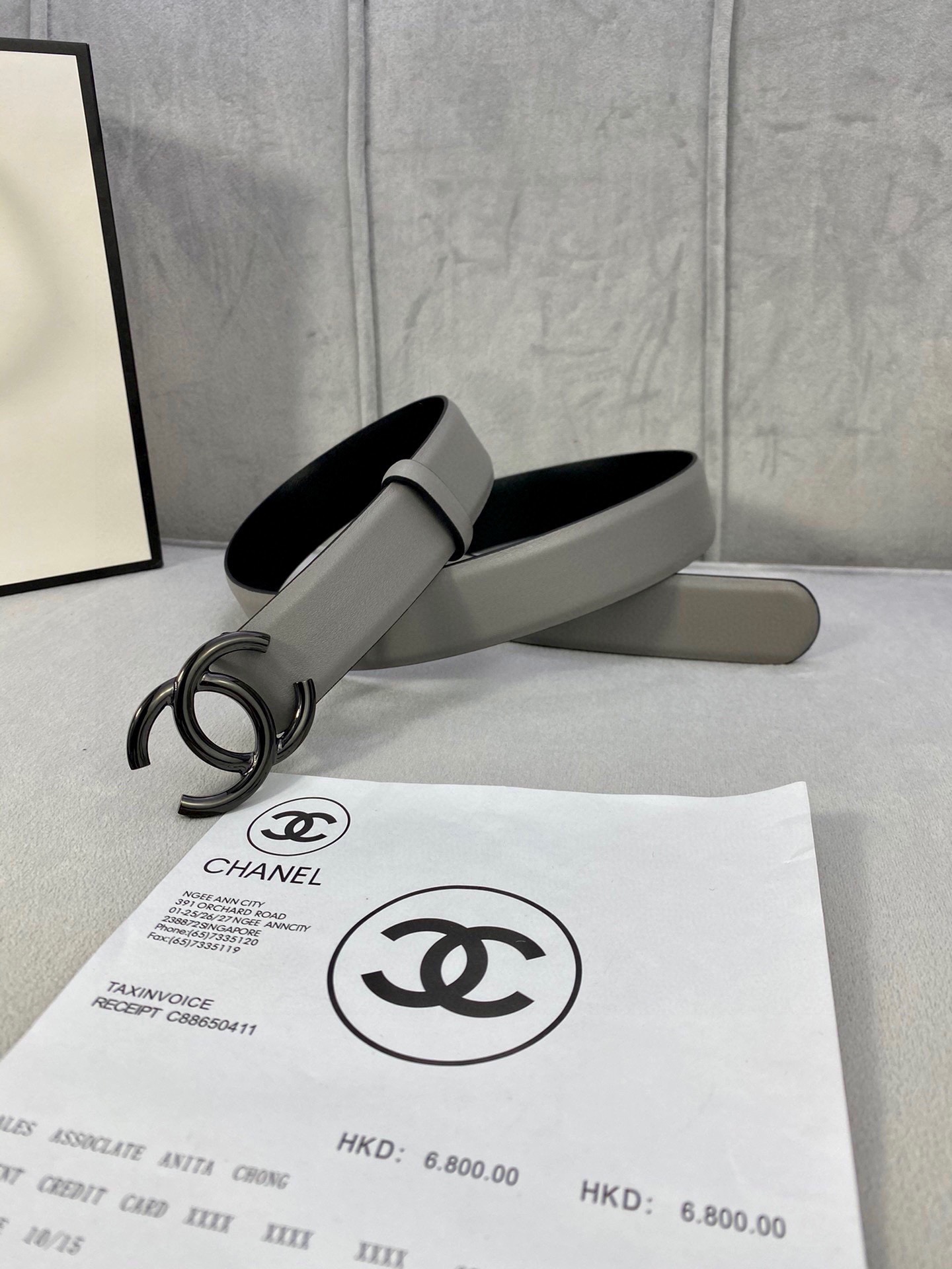 Chanel Female Basic Belt M-l