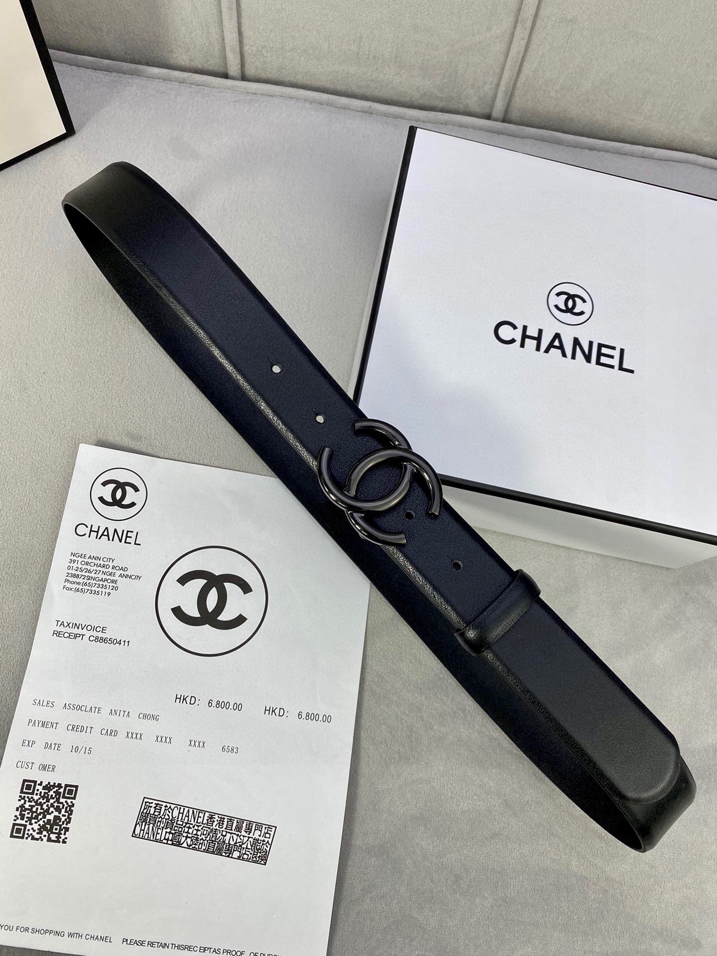 Chanel Female Basic Belt M-l