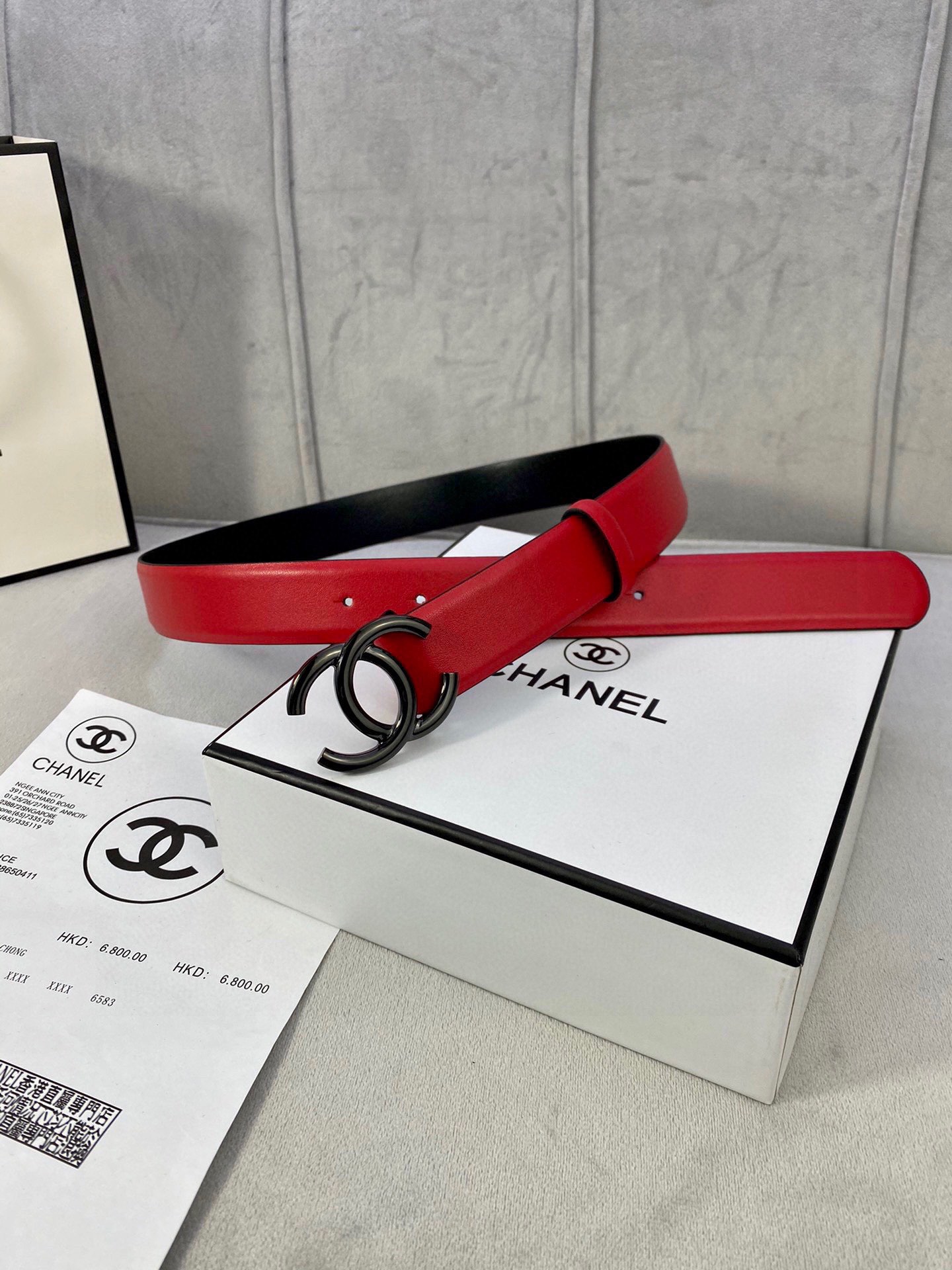 Chanel Female Basic Belt M-l