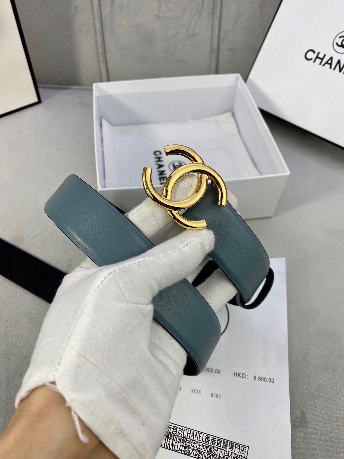 Chanel Female Basic Belt M-l