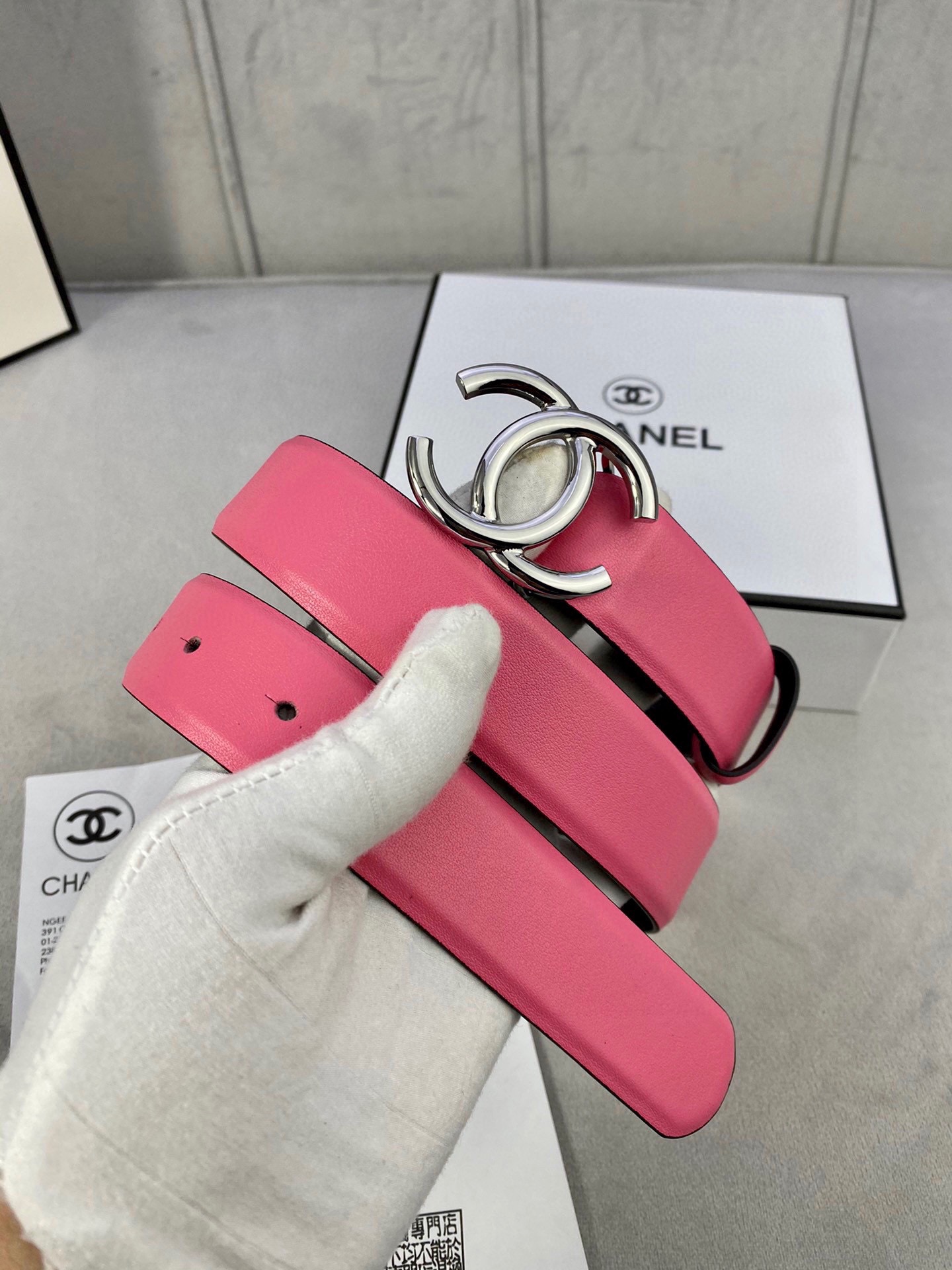 Chanel Female Basic Belt M-l