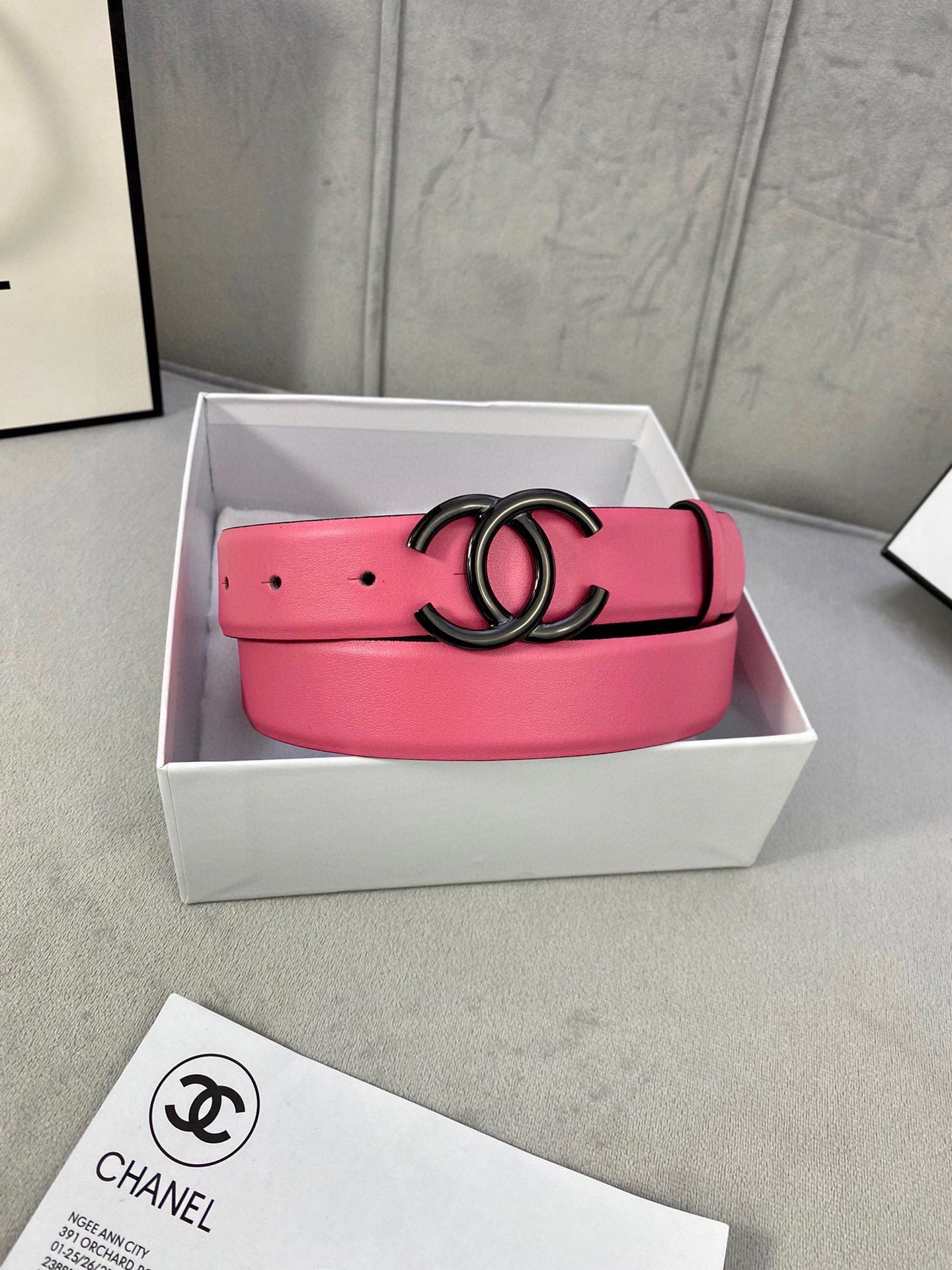 Chanel Female Basic Belt M-l