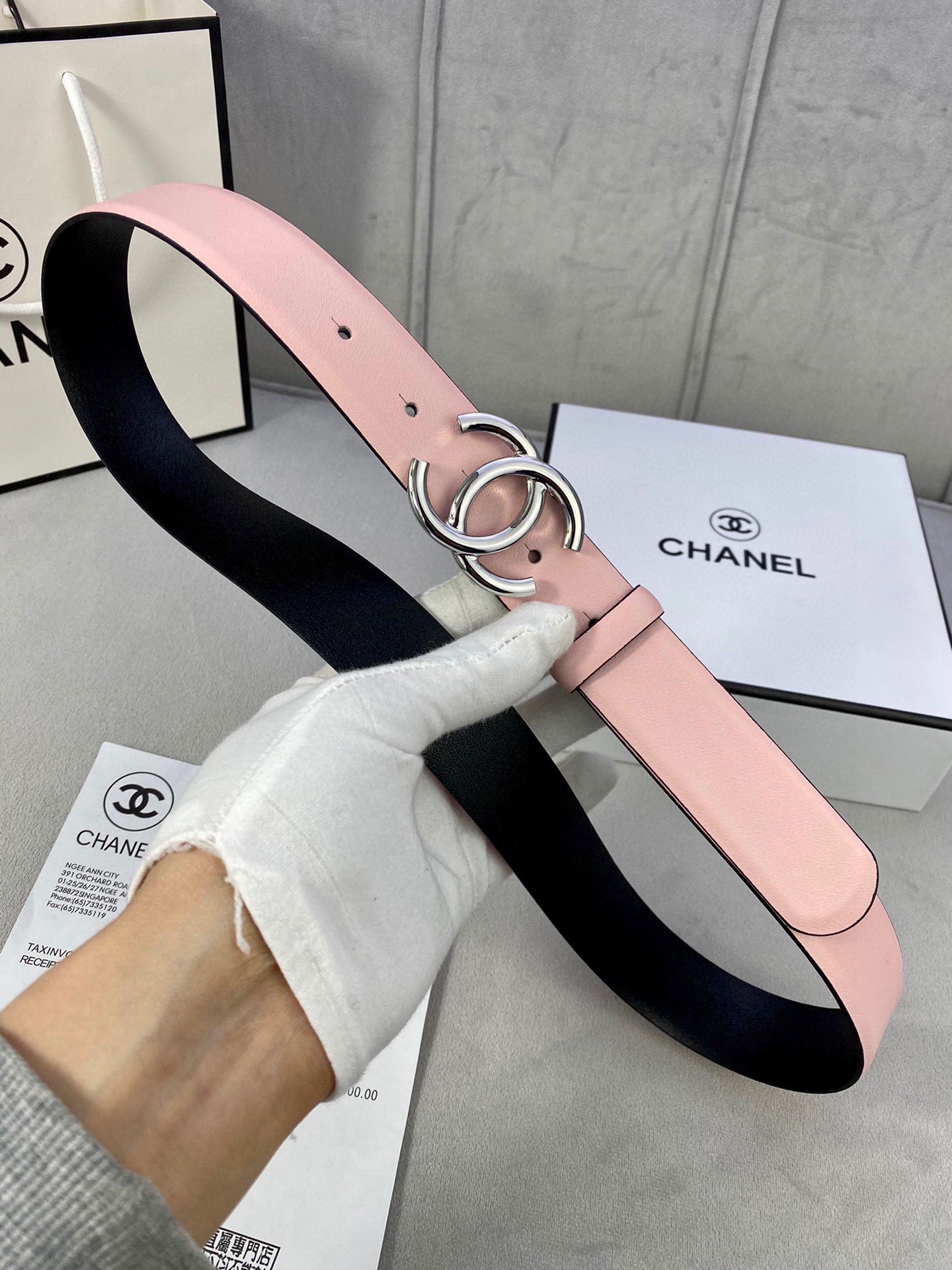 Chanel Female Basic Belt M-l