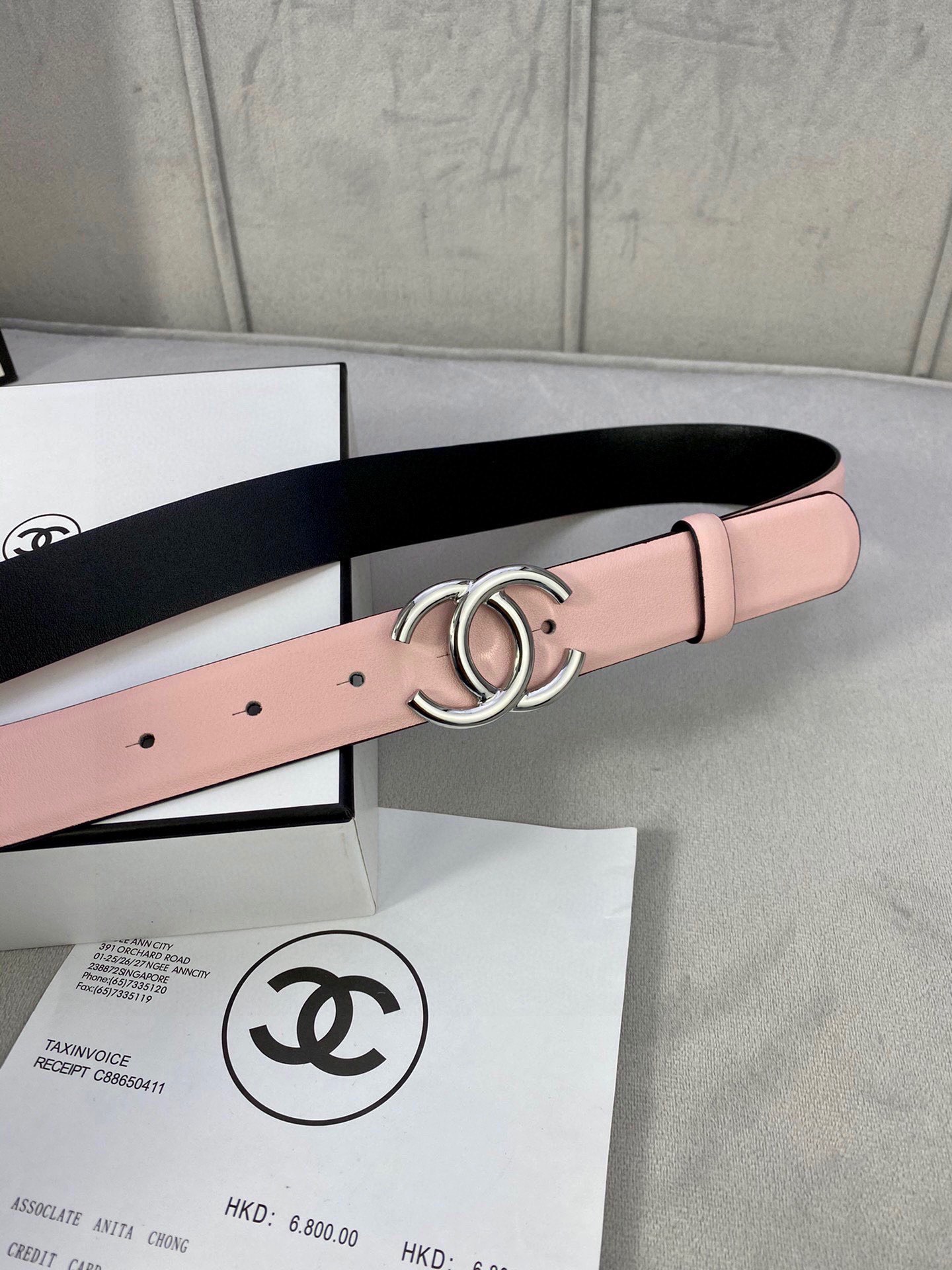 Chanel Female Basic Belt M-l