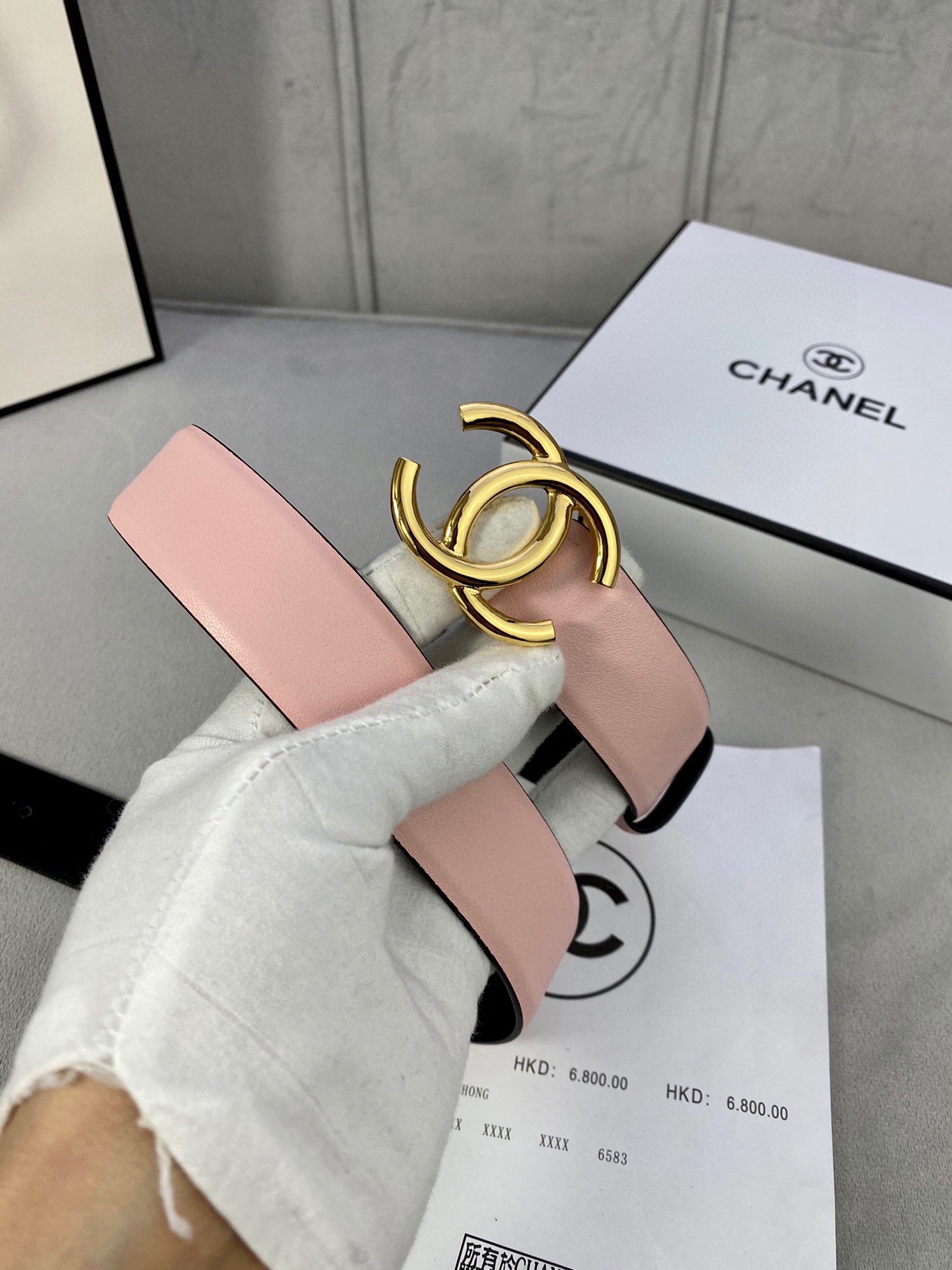Chanel Female Basic Belt M-l