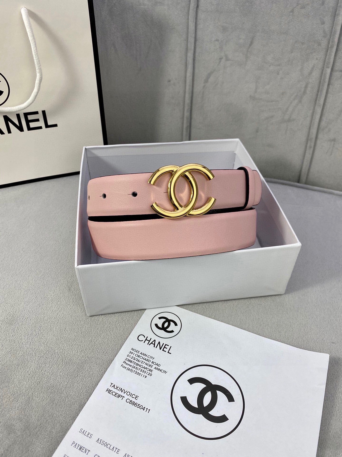 Chanel Female Basic Belt M-l