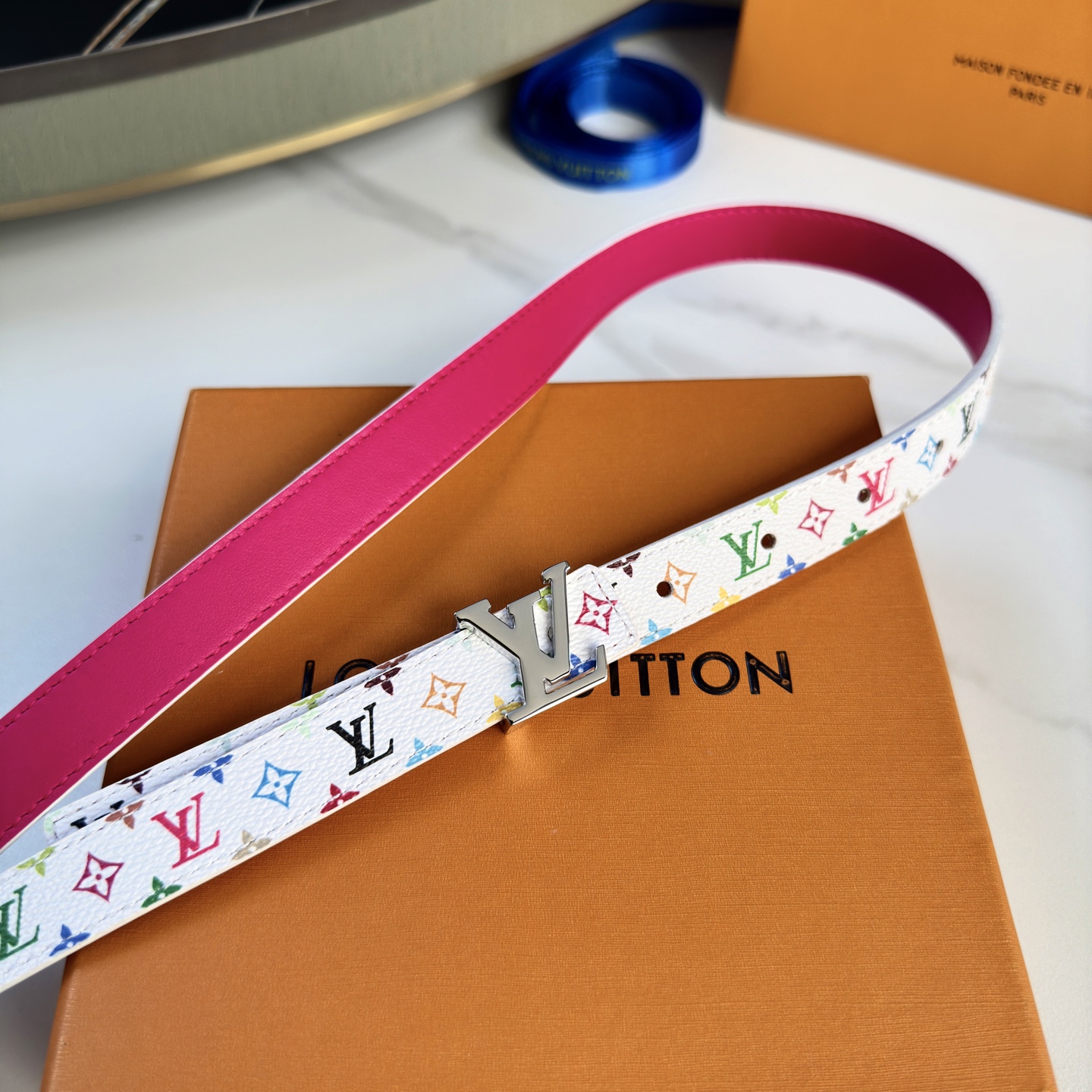 Louis Vuitton Female Basic Belt Cow Leather 13514-m
