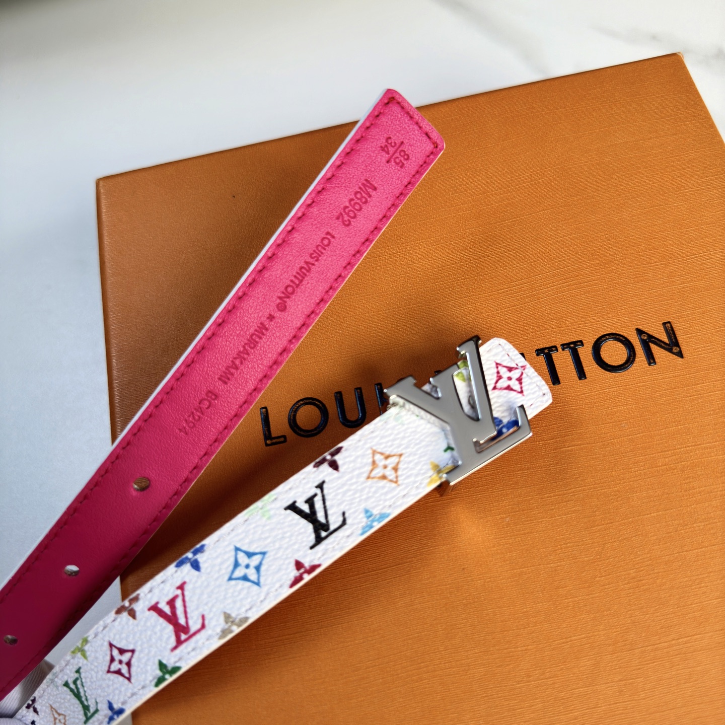 Louis Vuitton Female Basic Belt Cow Leather 13514-m