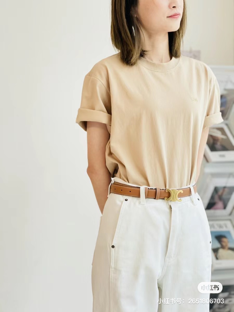 Celine Female Basic Belt Brown M