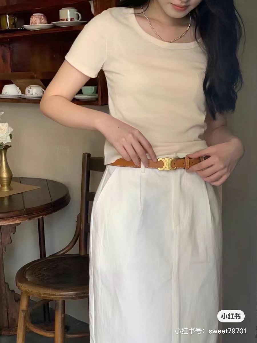 Celine Female Basic Belt Brown M