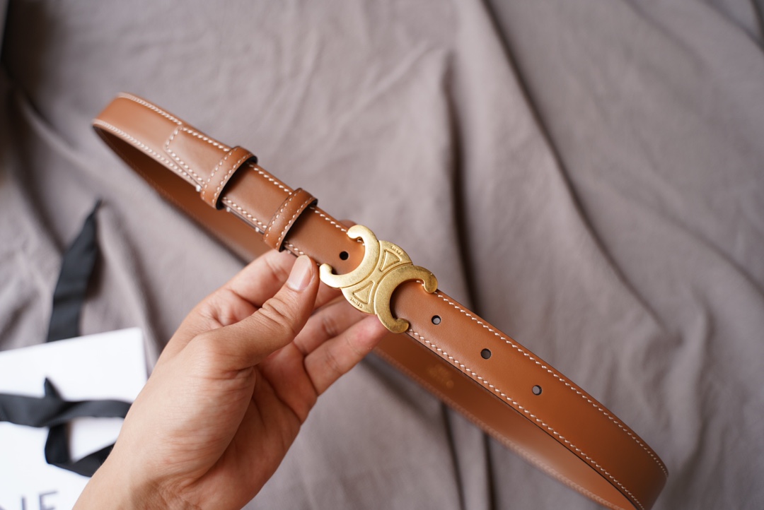 Celine Female Basic Belt Cow Leather M-l