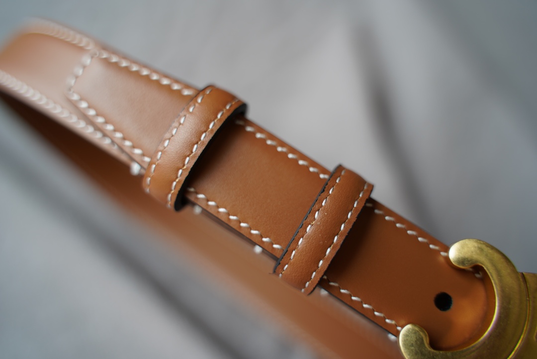 Celine Female Basic Belt Cow Leather M-l