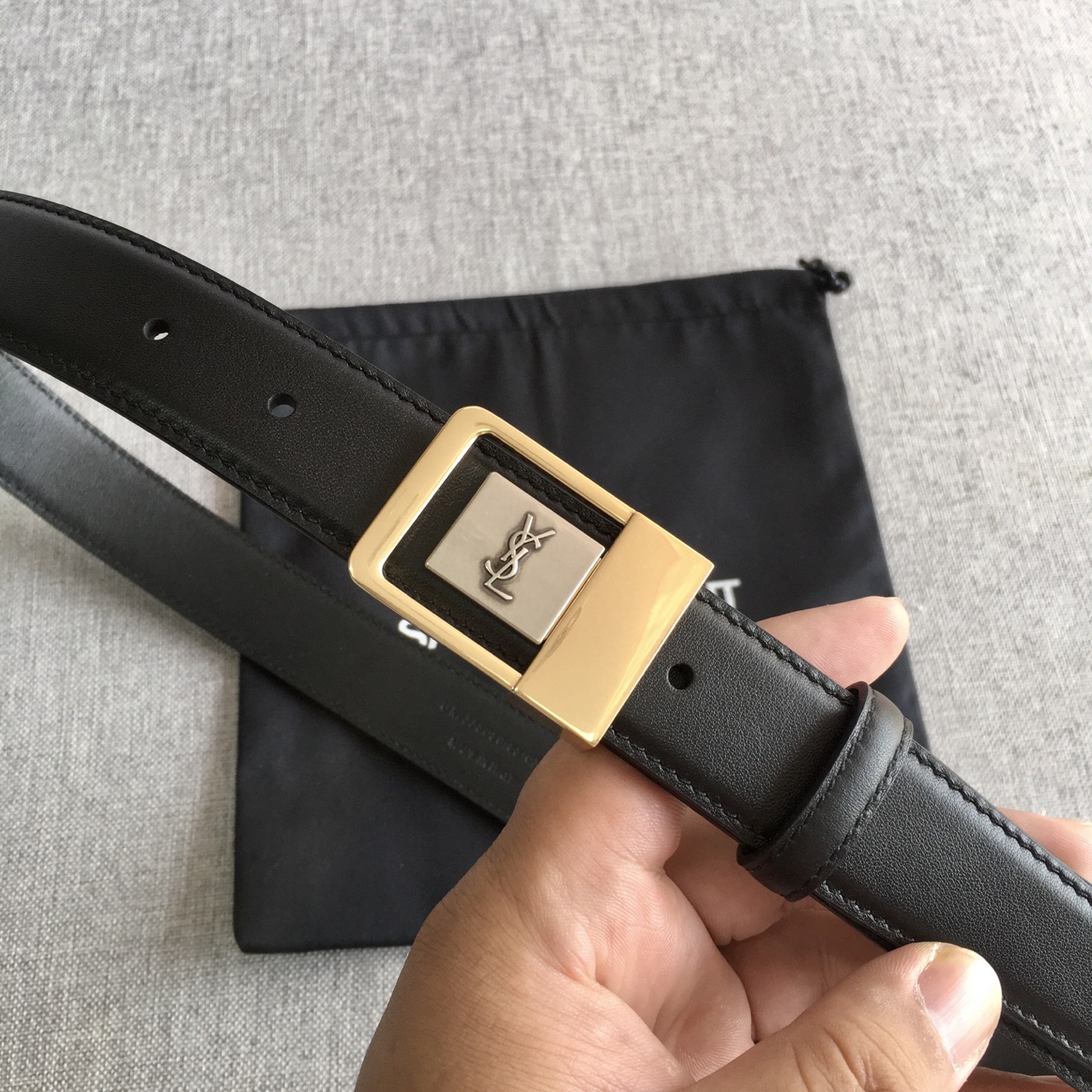 Saint Laurent Female Basic Belt 13514-m