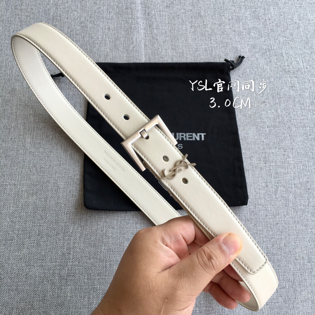 Saint Laurent Female Basic Belt M