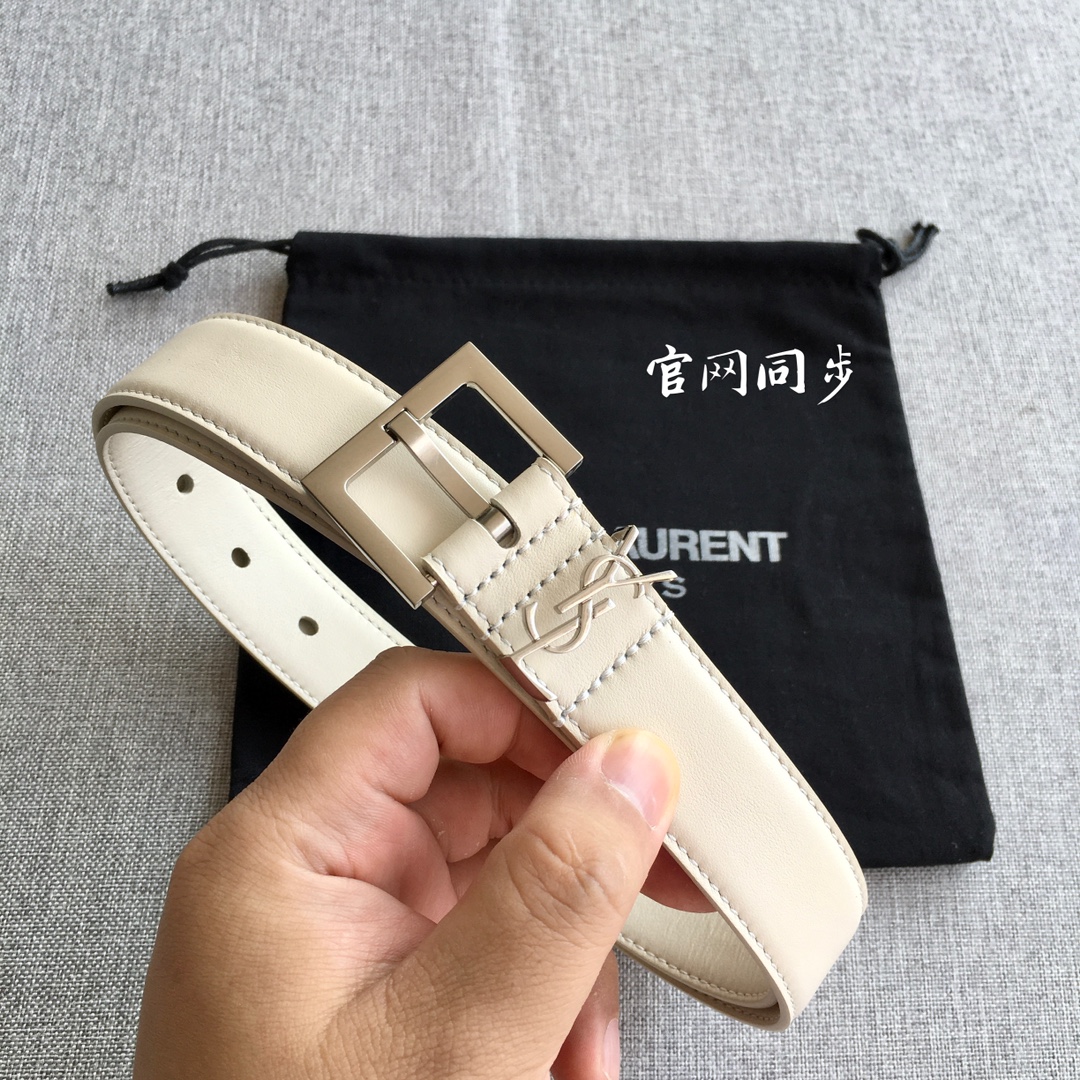 Saint Laurent Female Basic Belt M