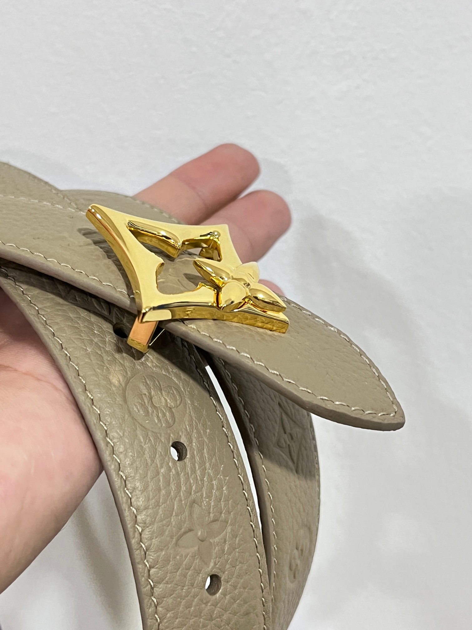 Louis Vuitton Female Basic Belt Canvas 13514-m