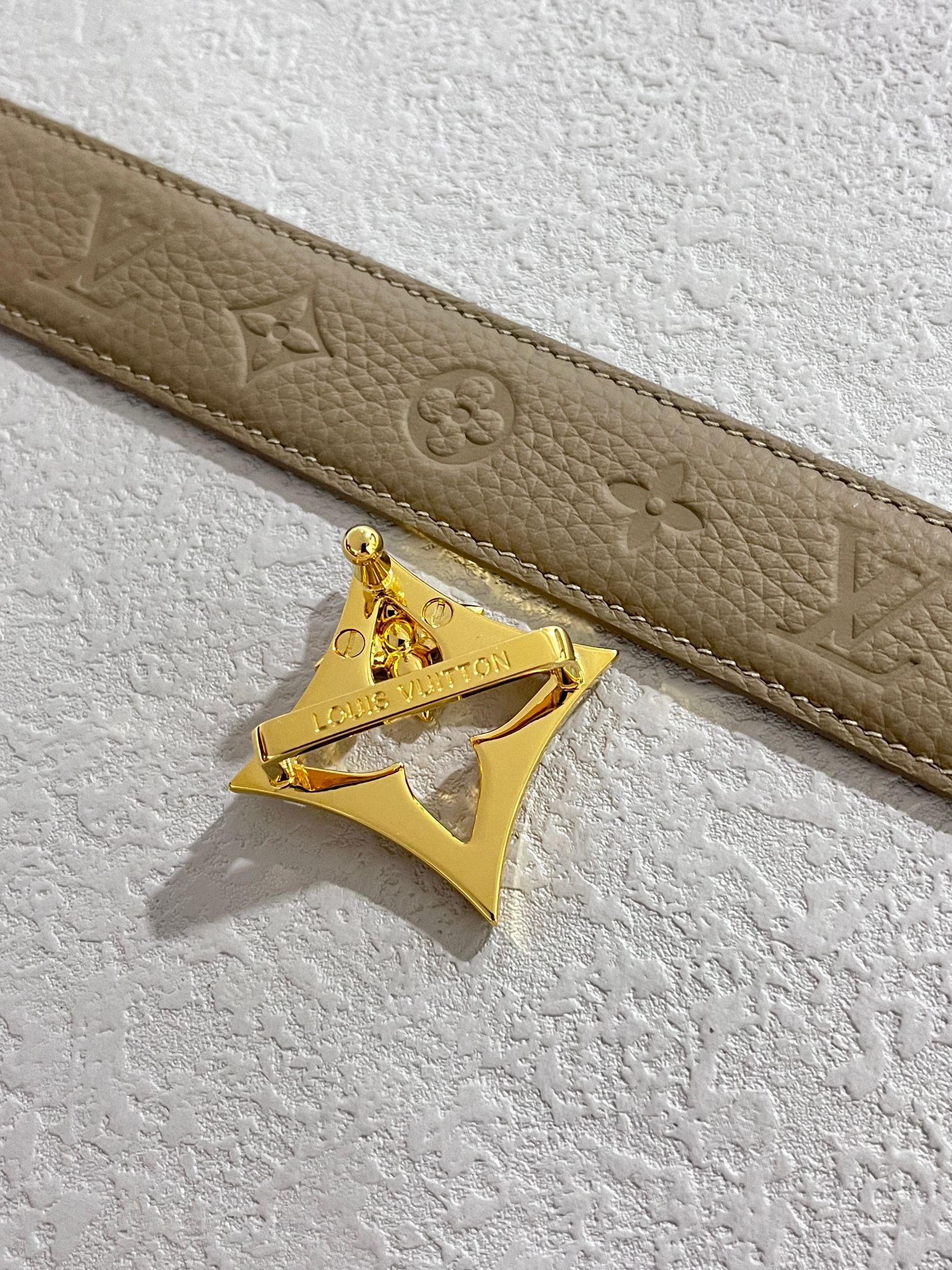 Louis Vuitton Female Basic Belt Canvas 13514-m