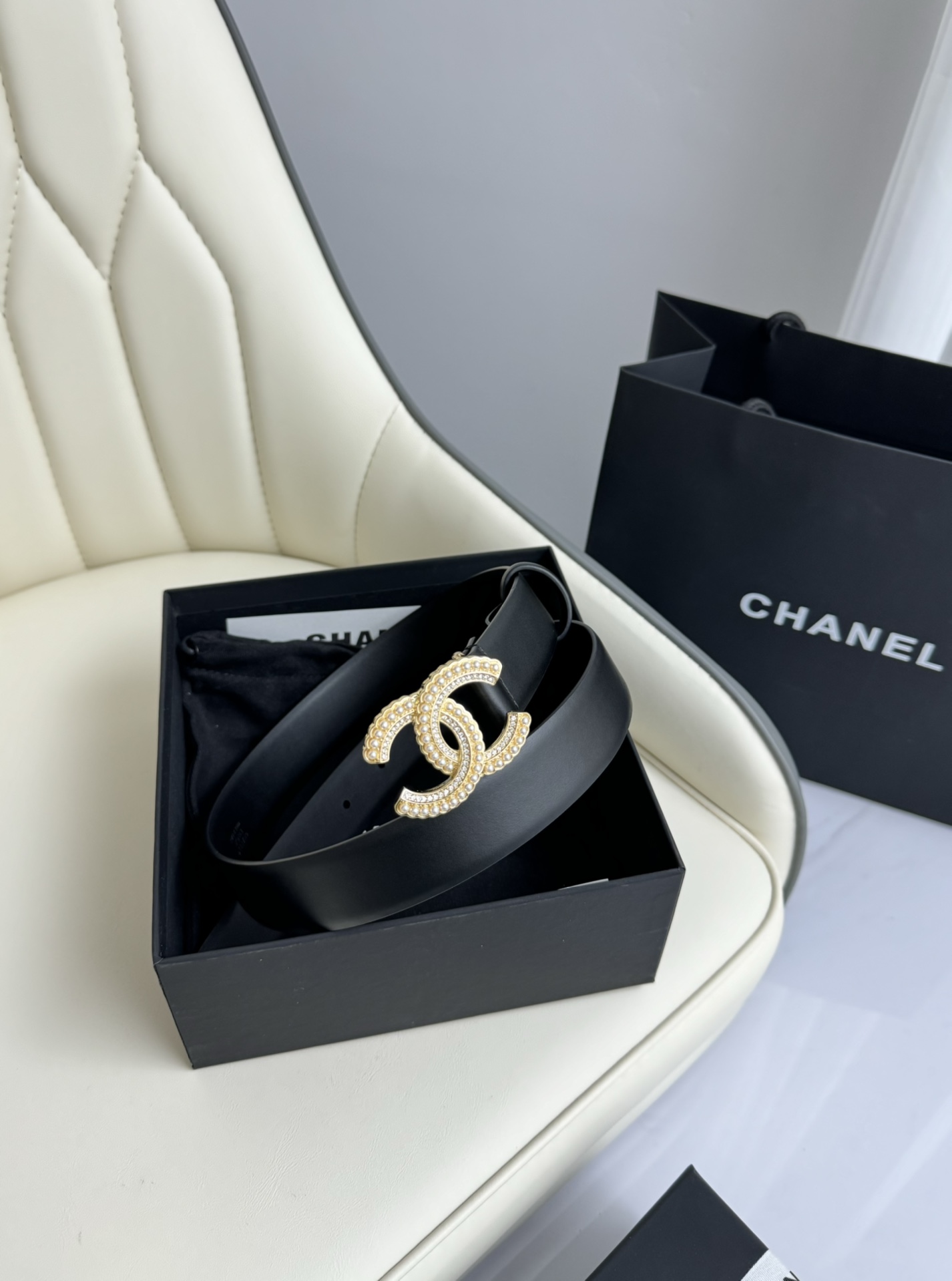 Chanel Female Basic Belt M