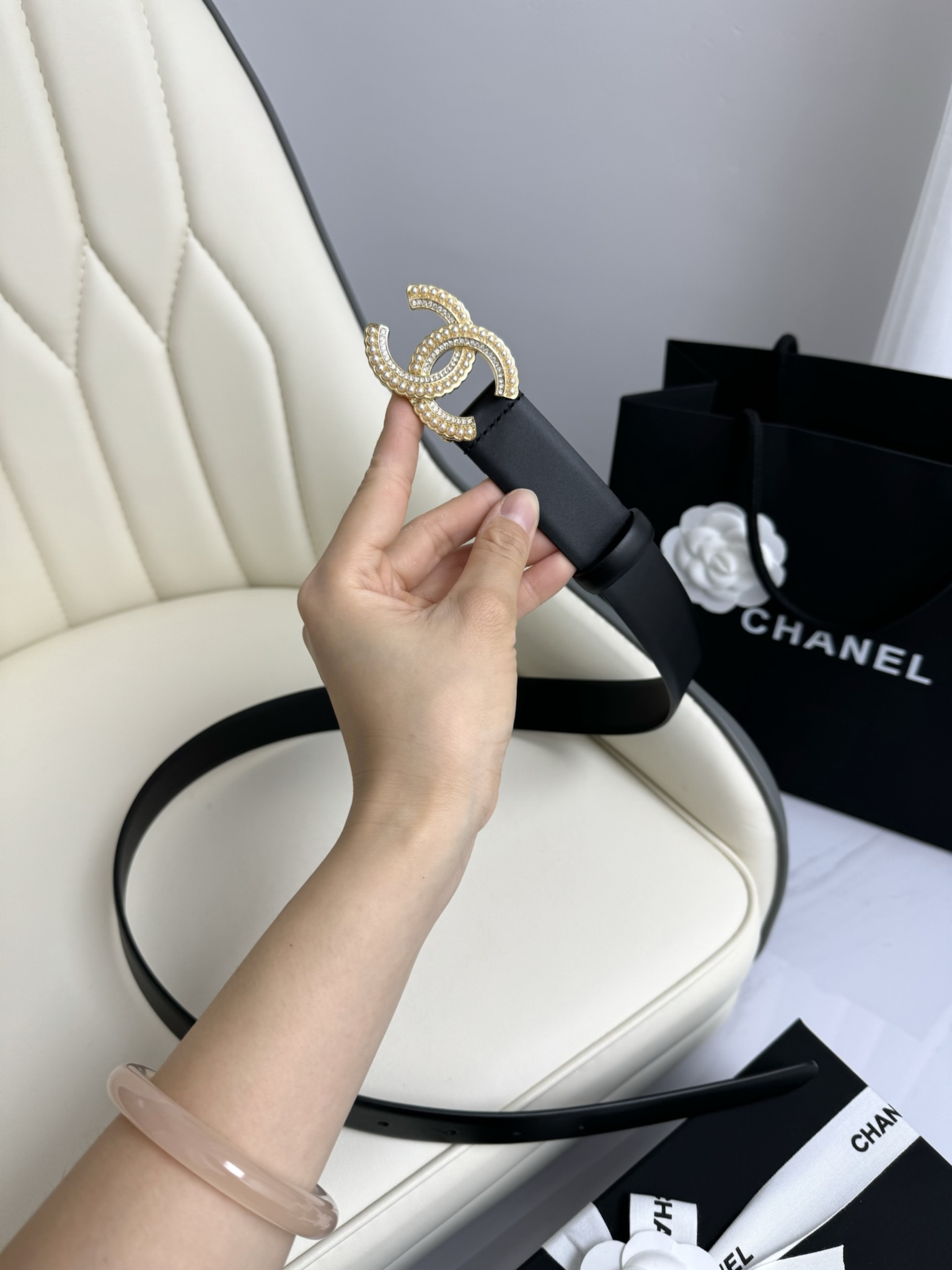 Chanel Female Basic Belt M