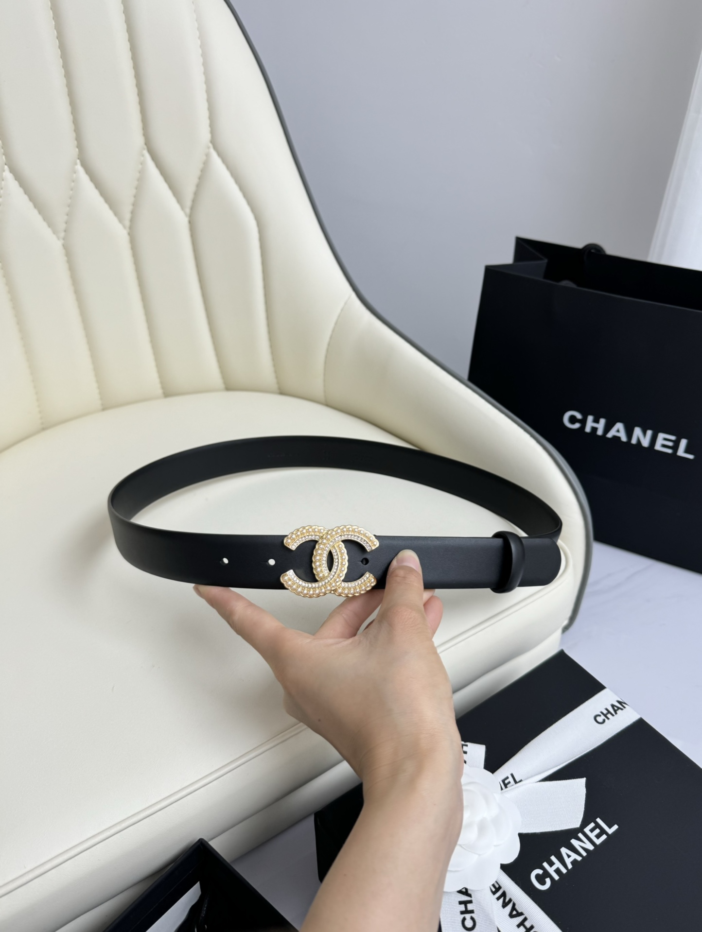 Chanel Female Basic Belt M