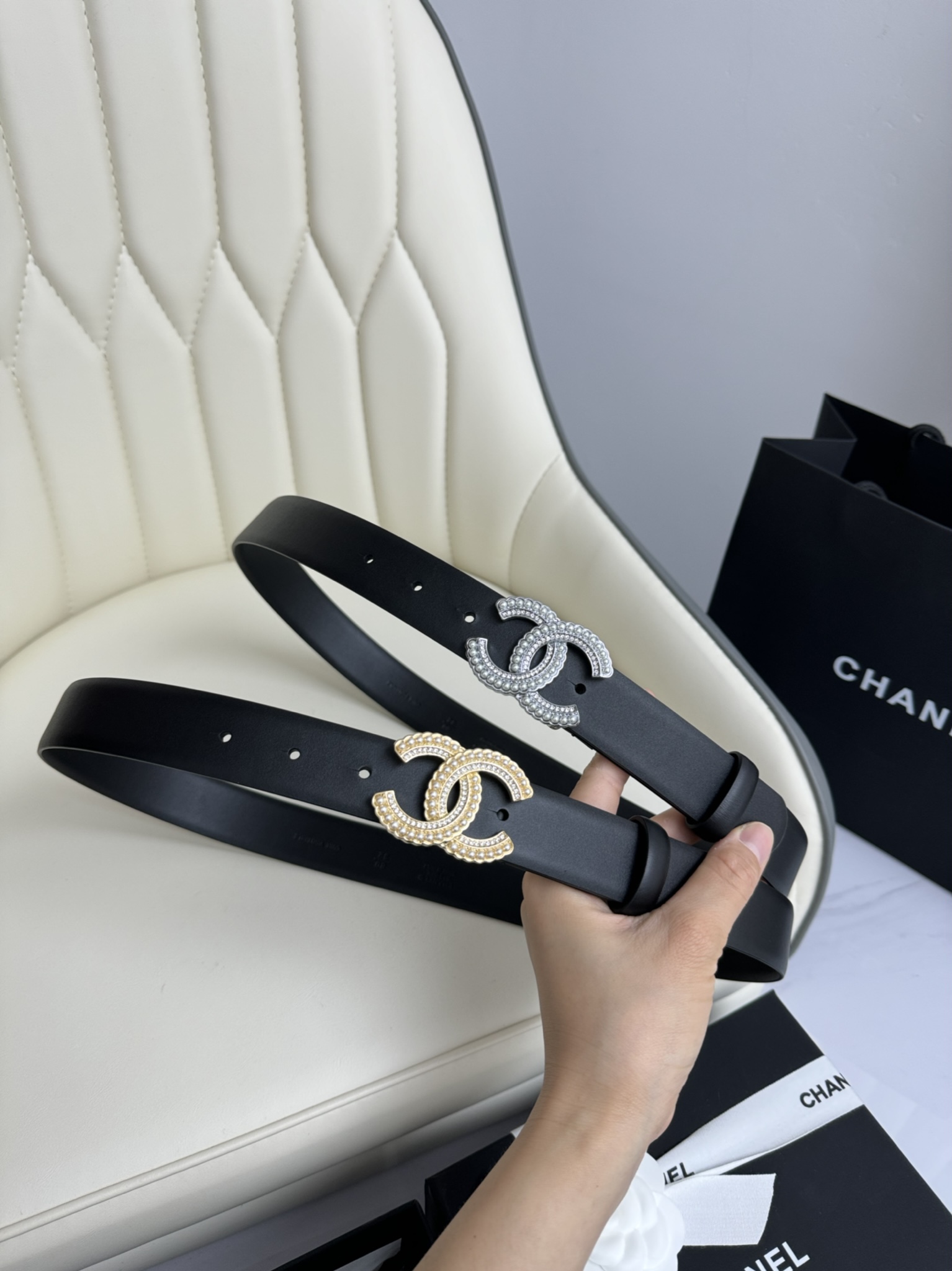 Chanel Female Basic Belt M
