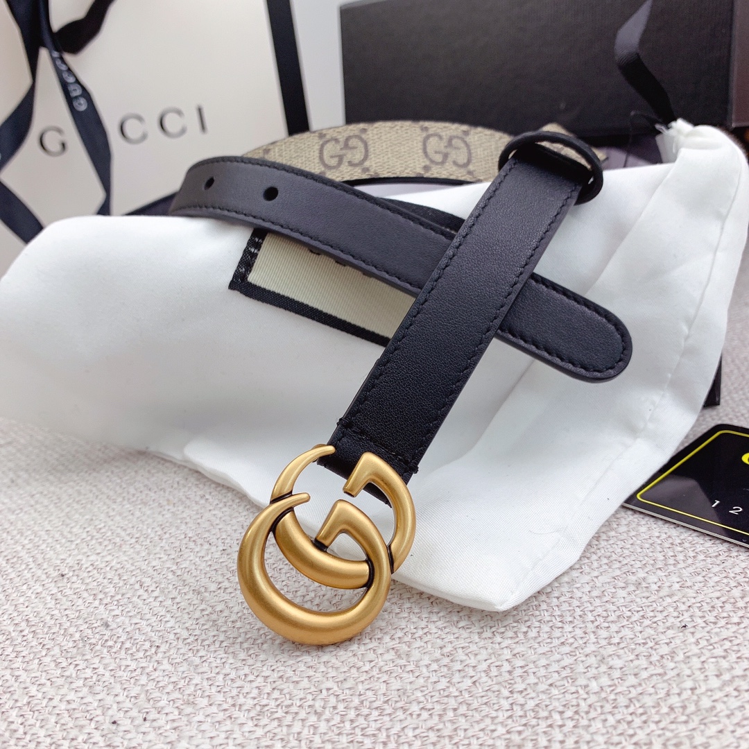 Gucci Female Basic Belt Top Grain Leather 13514