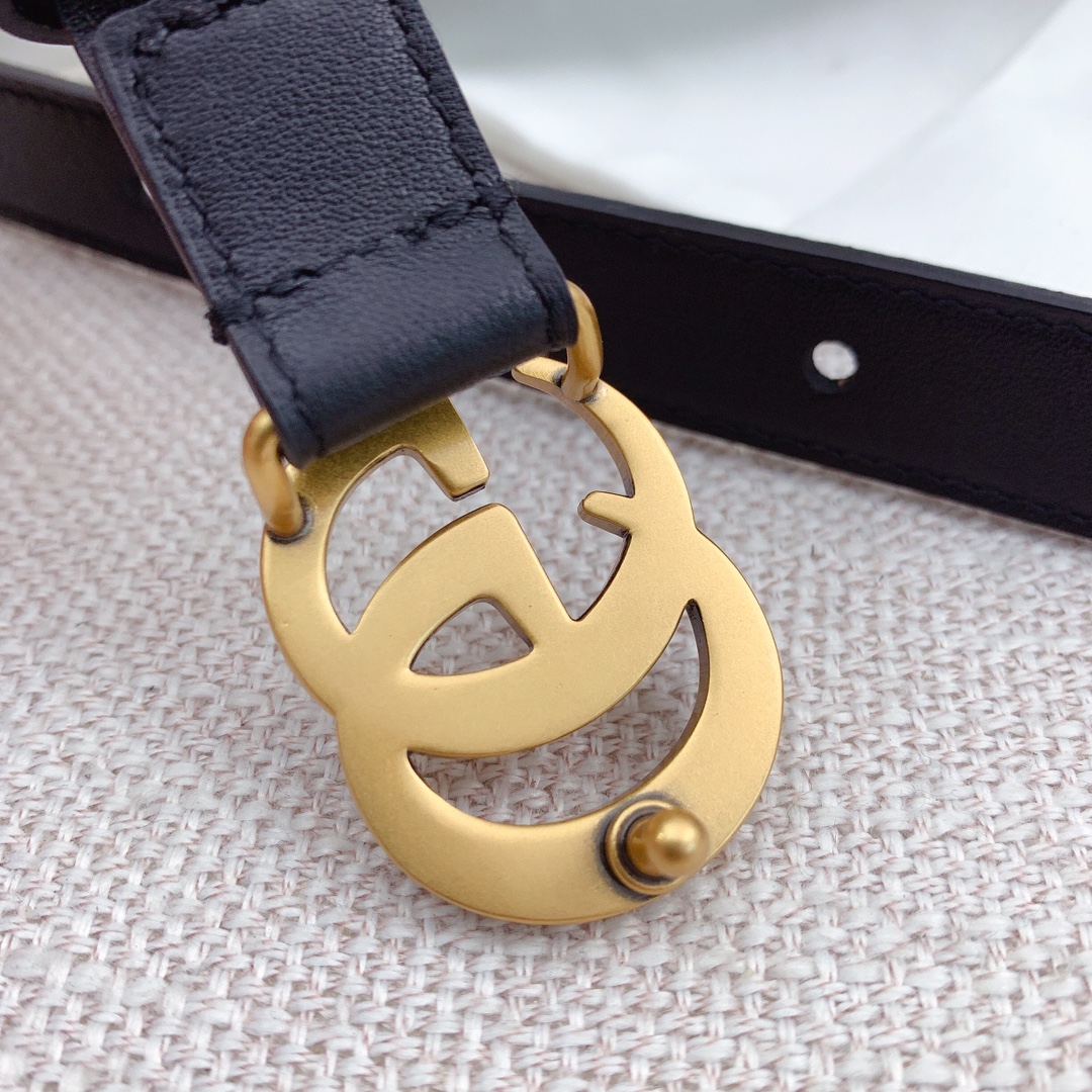 Gucci Female Basic Belt Top Grain Leather 13514