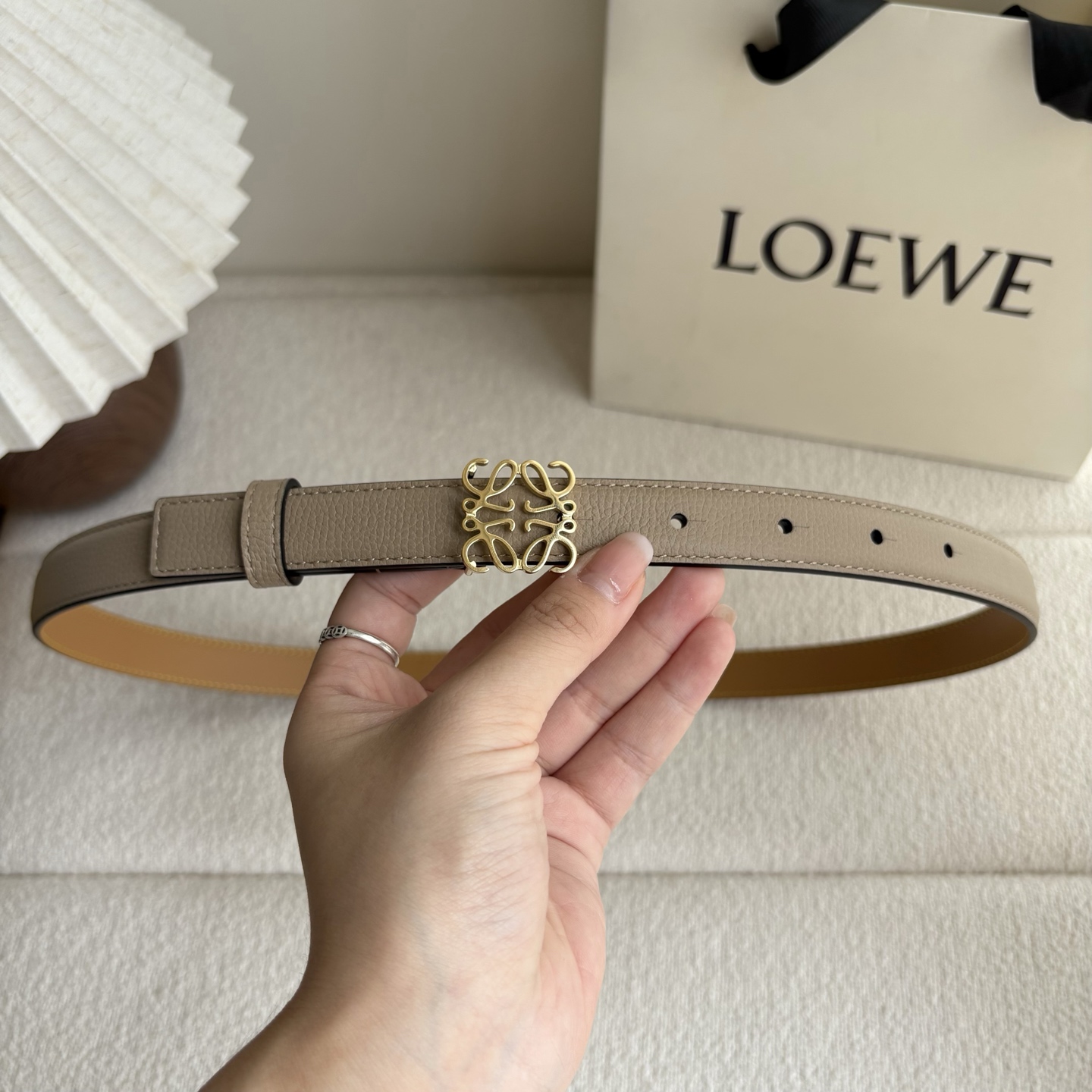 Female Leather Belt Cow Leather M-l